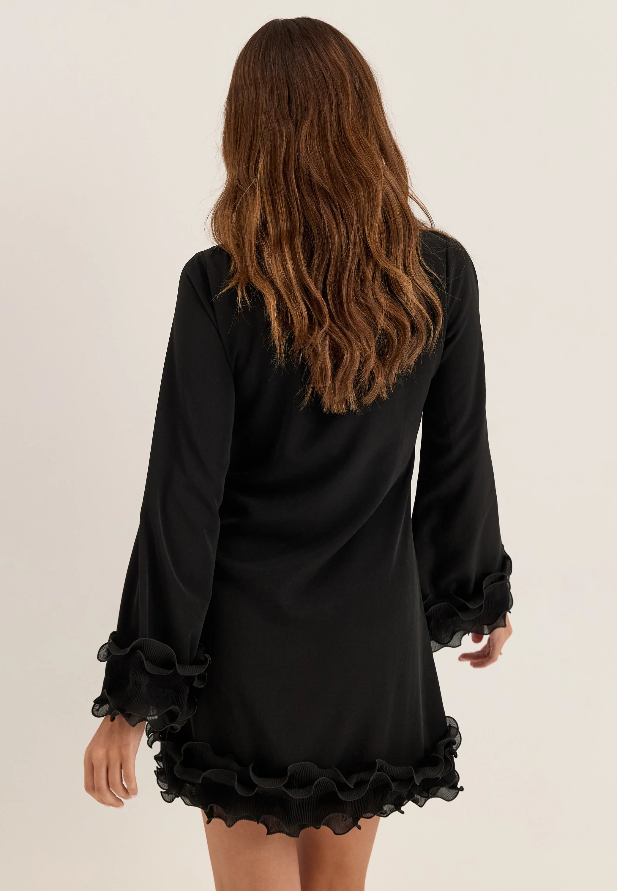 A-line Flounce Dress - Image 3