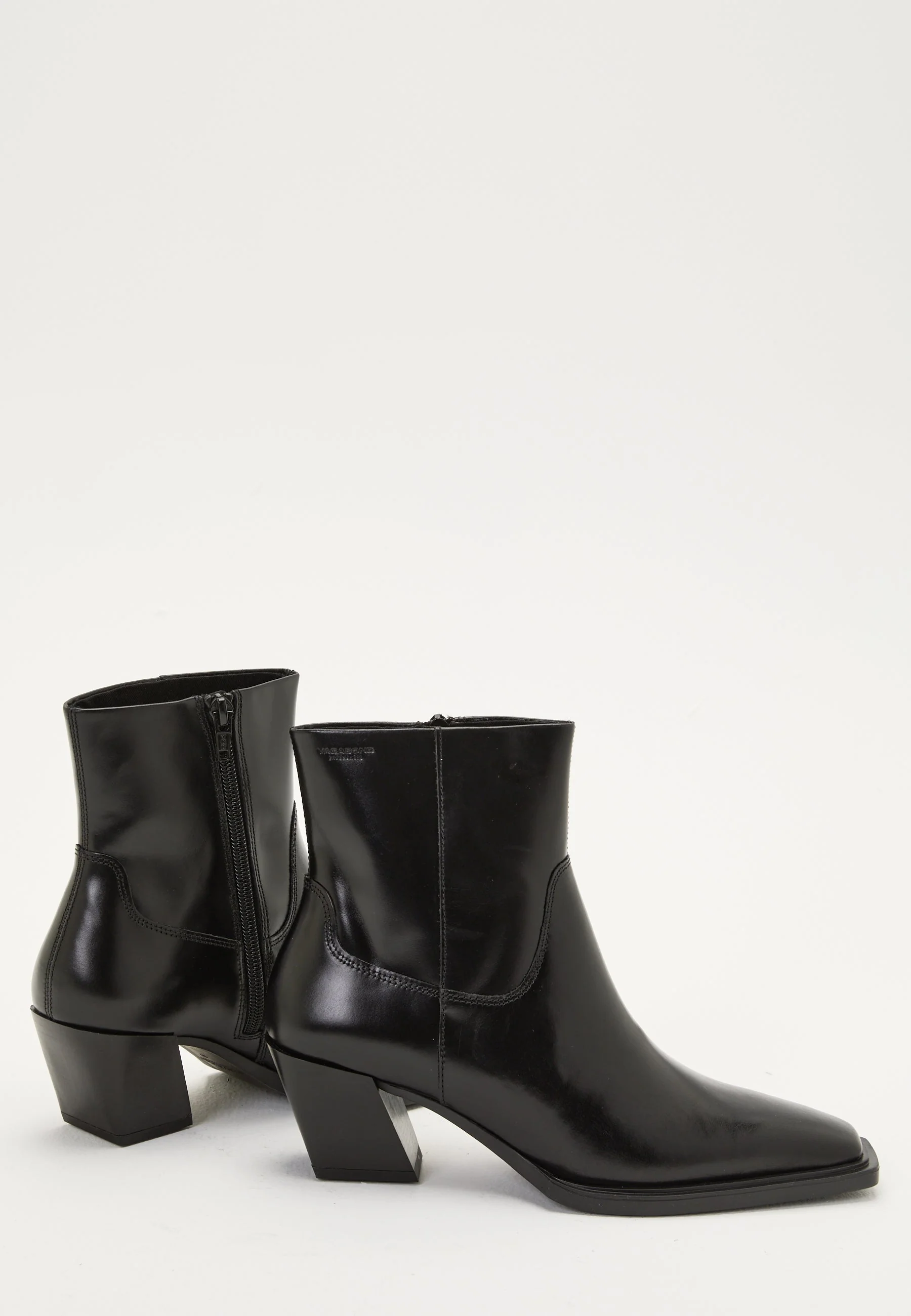 Alina Heel Classic Leather Boots - Image 2
