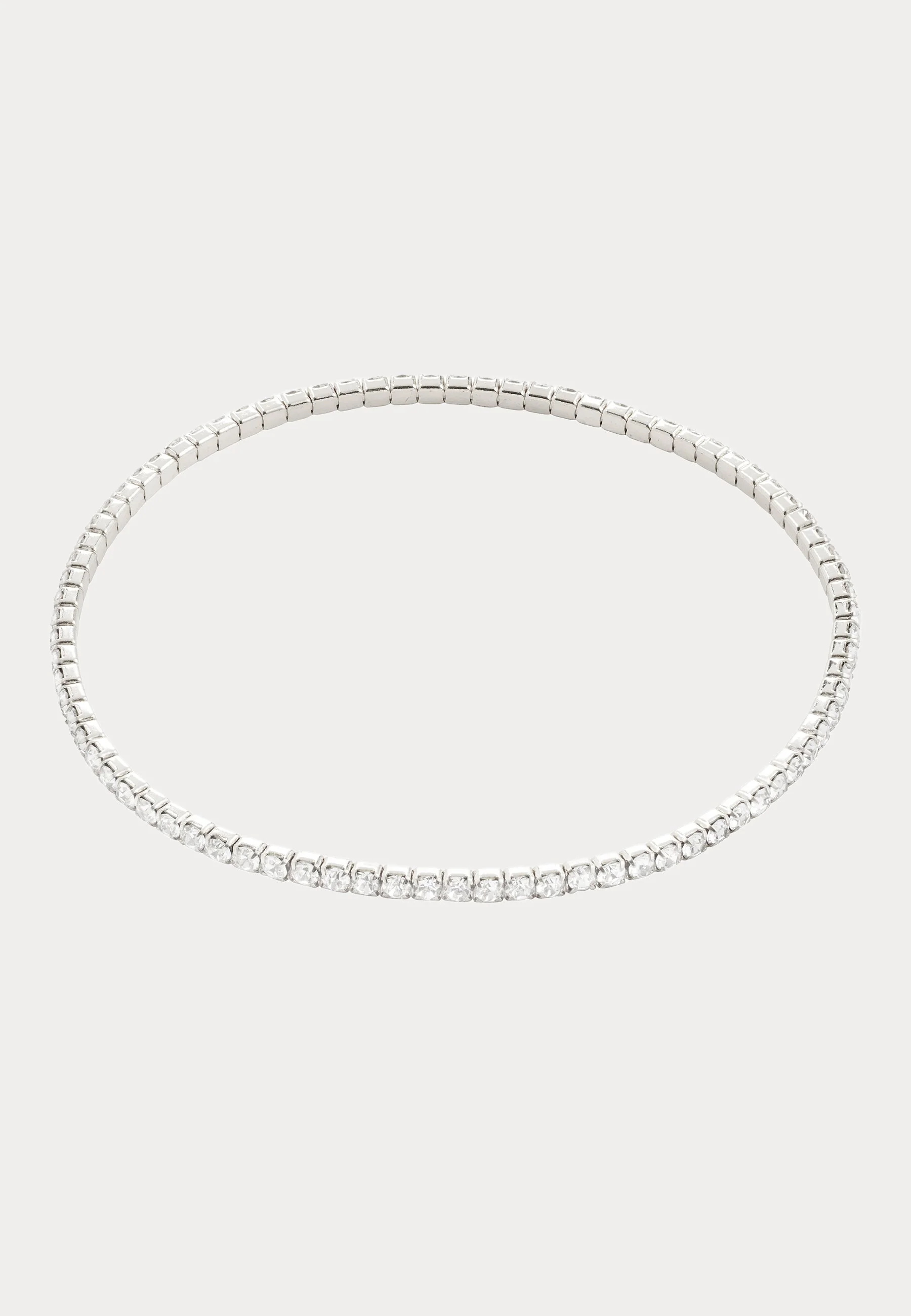Arash Crystal Bracelet Silver- - Image 3