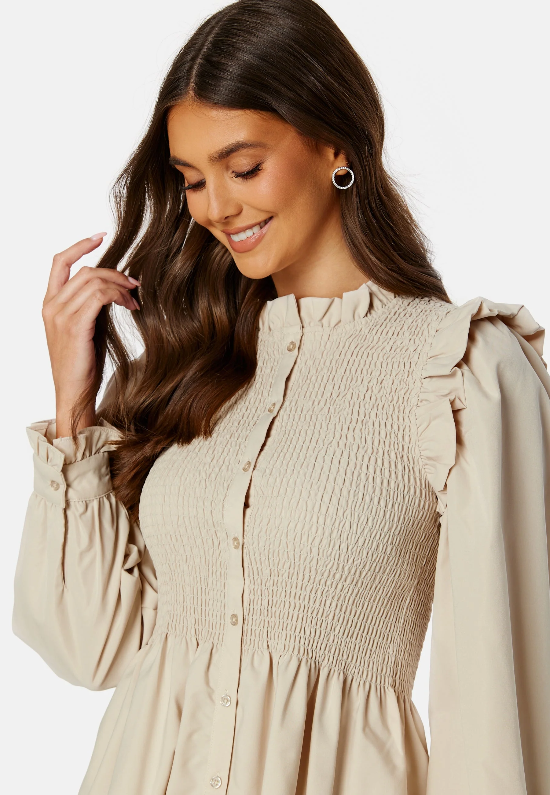 Aspen L/S Smock Dress - Image 4
