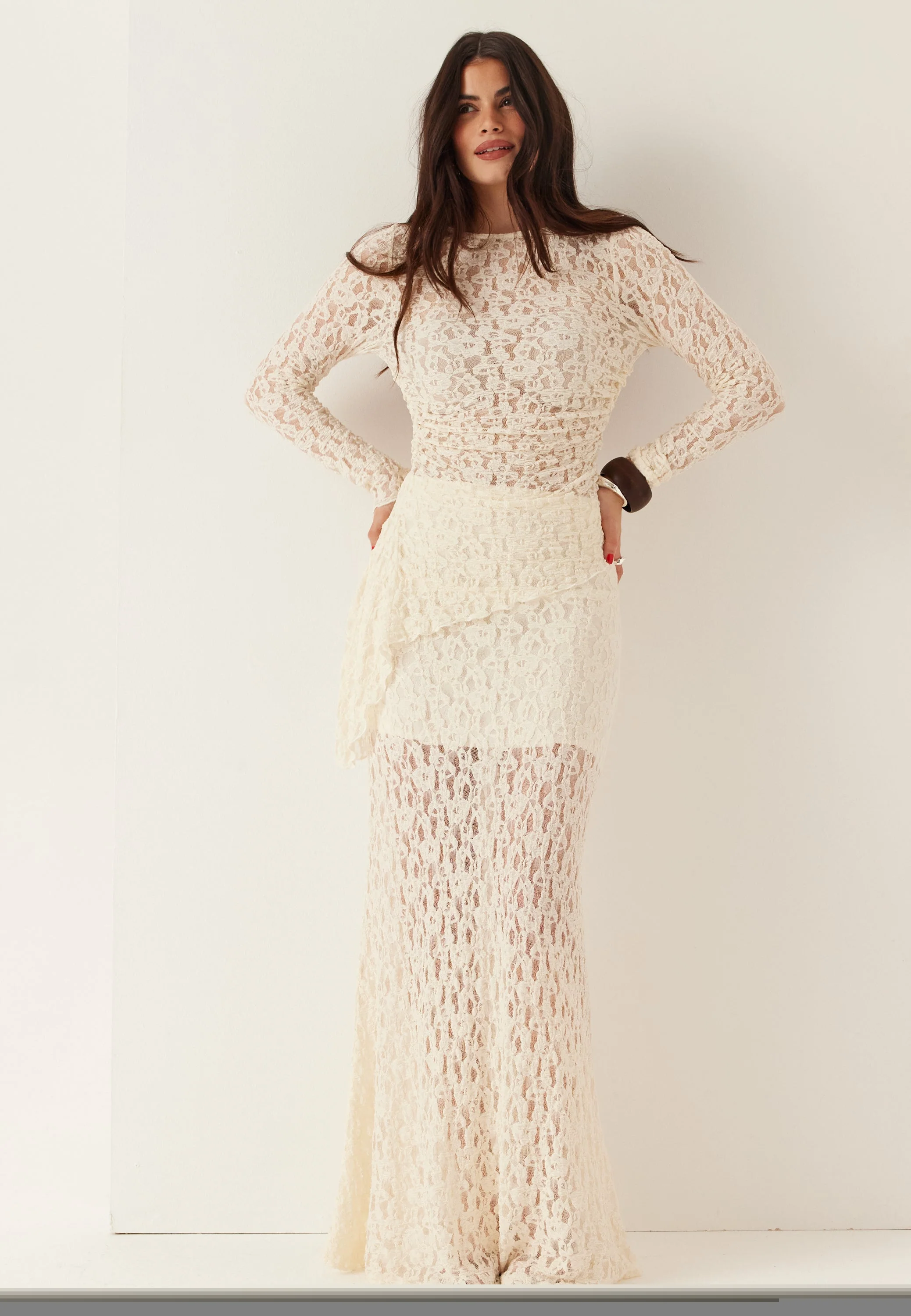 Asymmetric Lace Top - Image 6