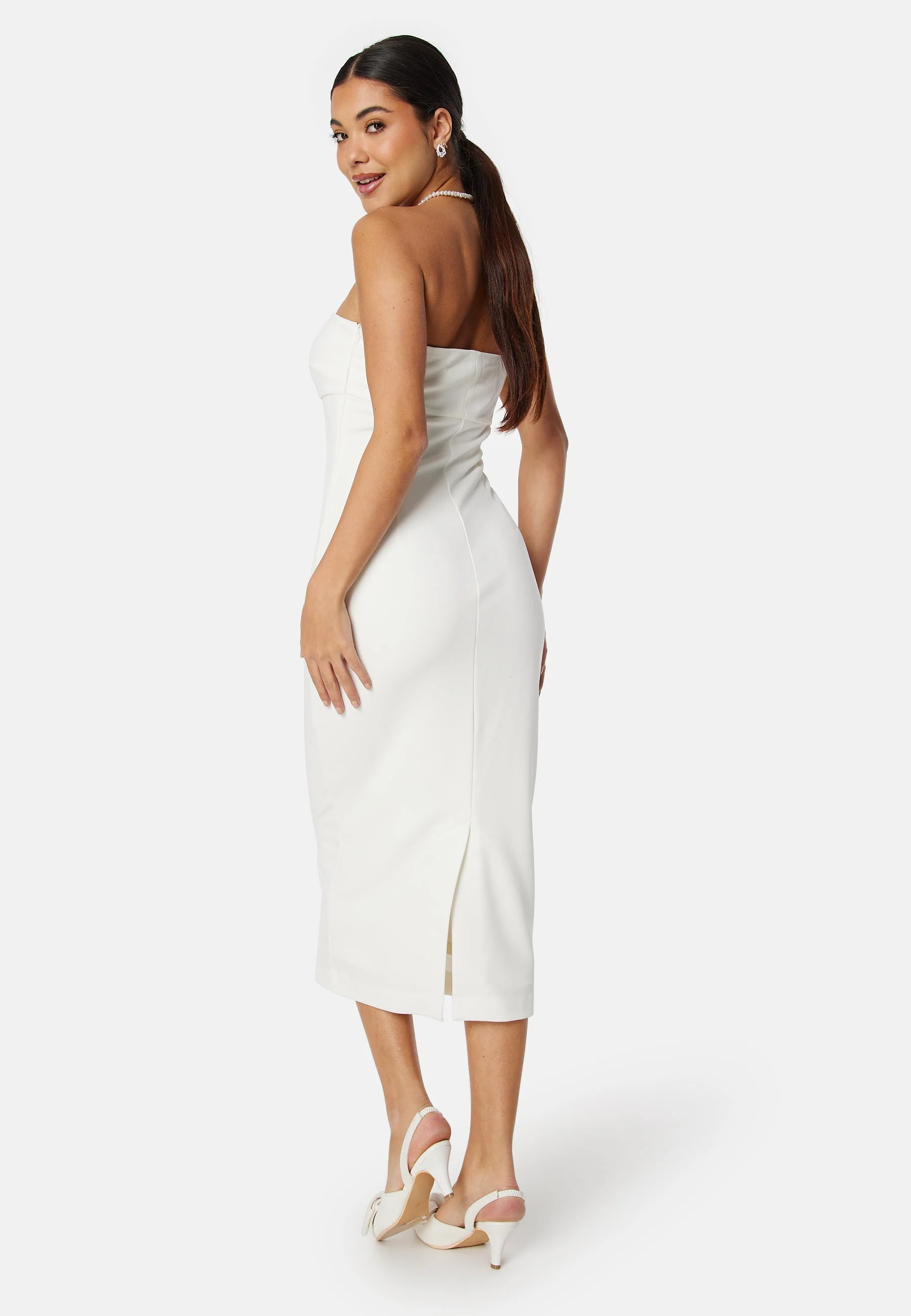 Bandeau Midi Dress - Image 3