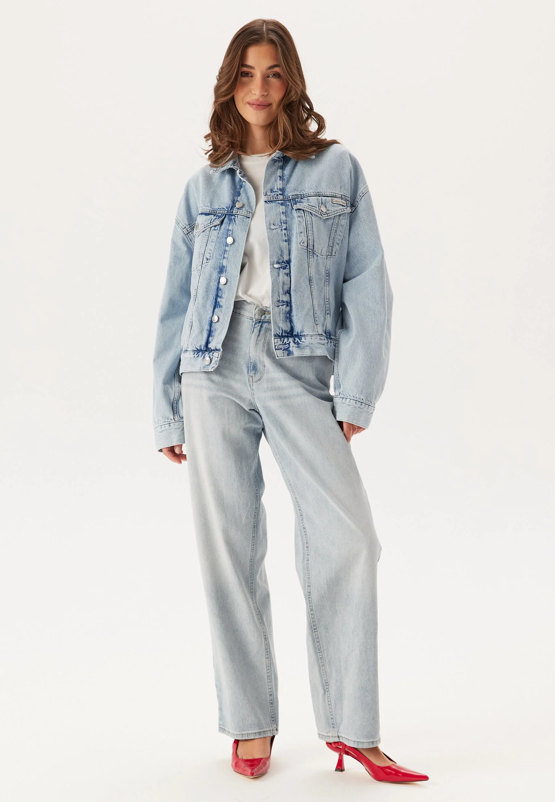 Boxy Denim Jacket - Image 3