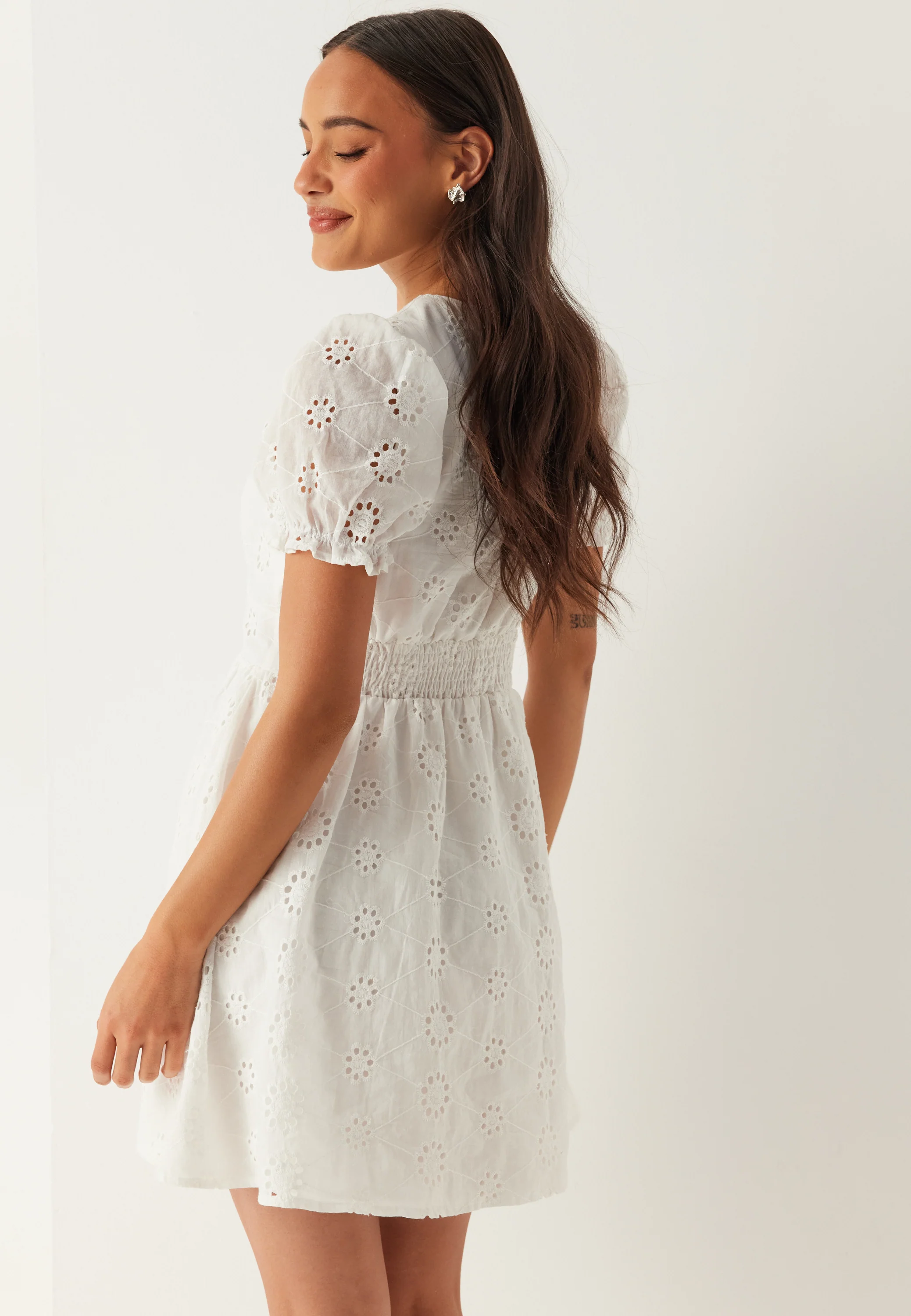 Broderie Anglaise Dress - Image 4