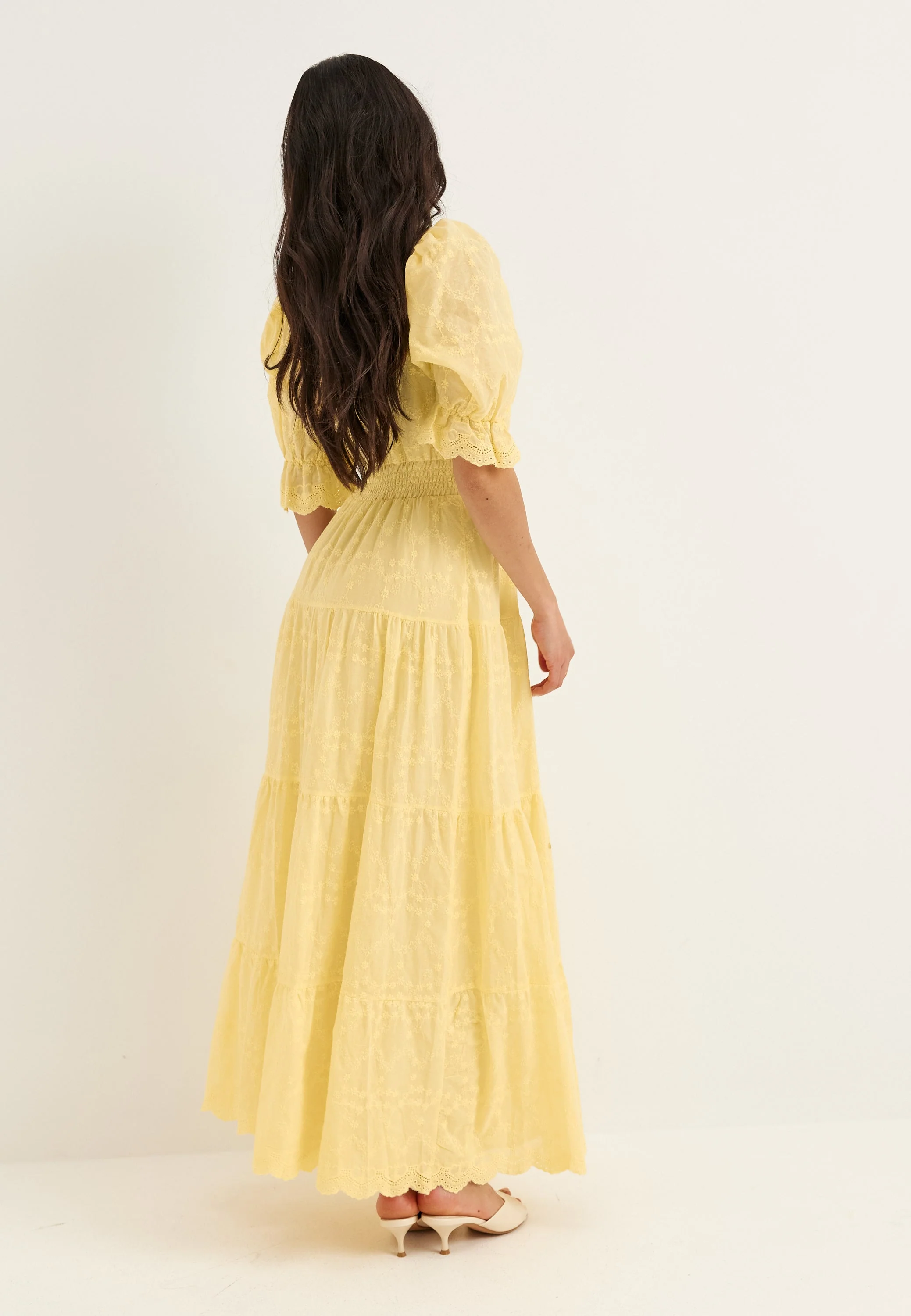 Broderie Anglaise Maxi Dress - Image 4