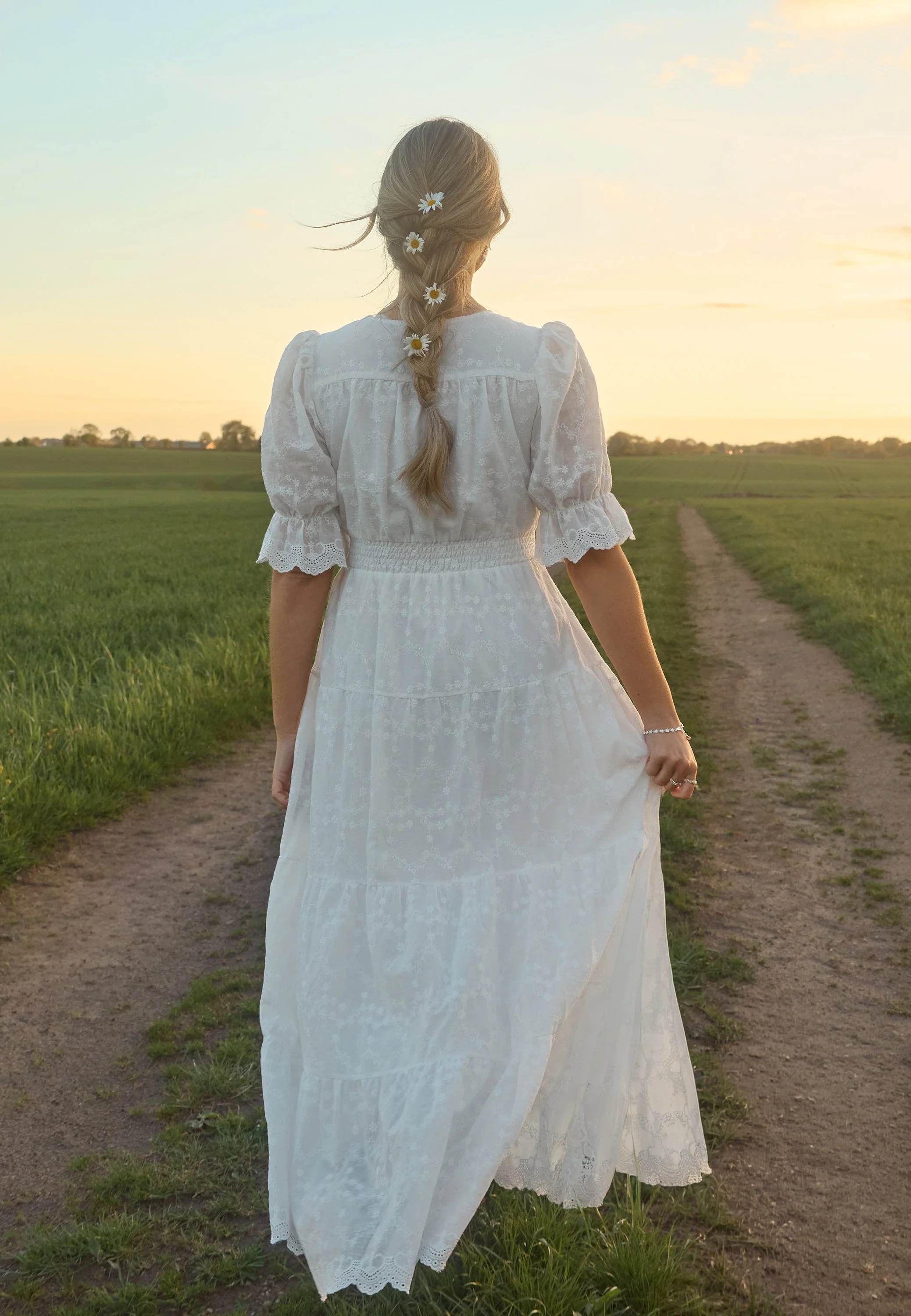 Broderie Anglaise Maxi Dress - Image 2