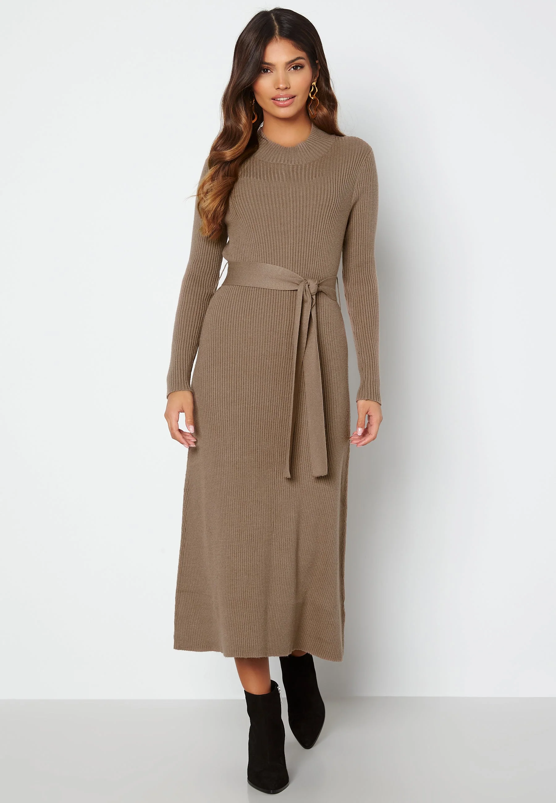 Brooklyn midi knitted dress