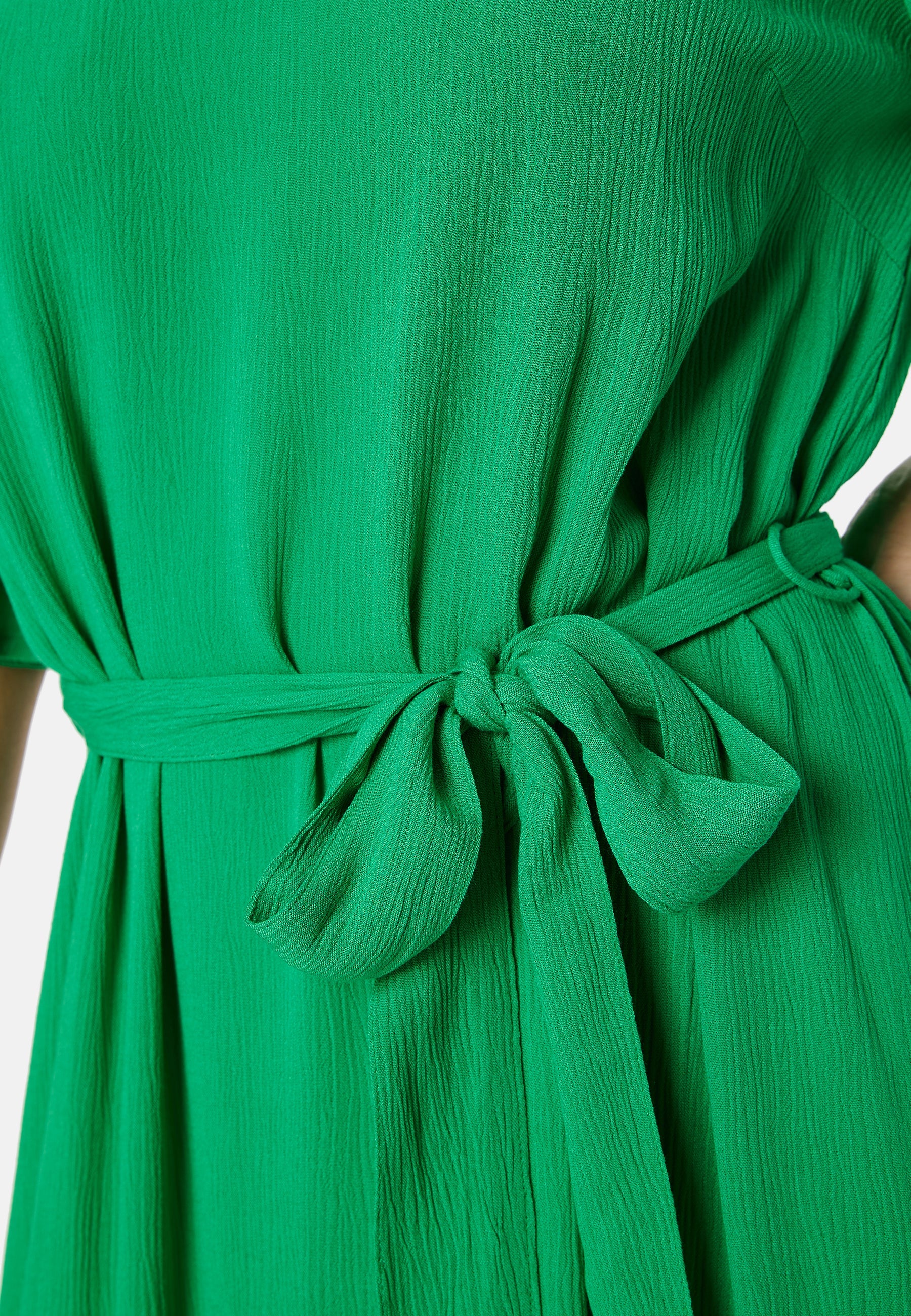 Butterfly Sleeve Viscose Dress - Image 4