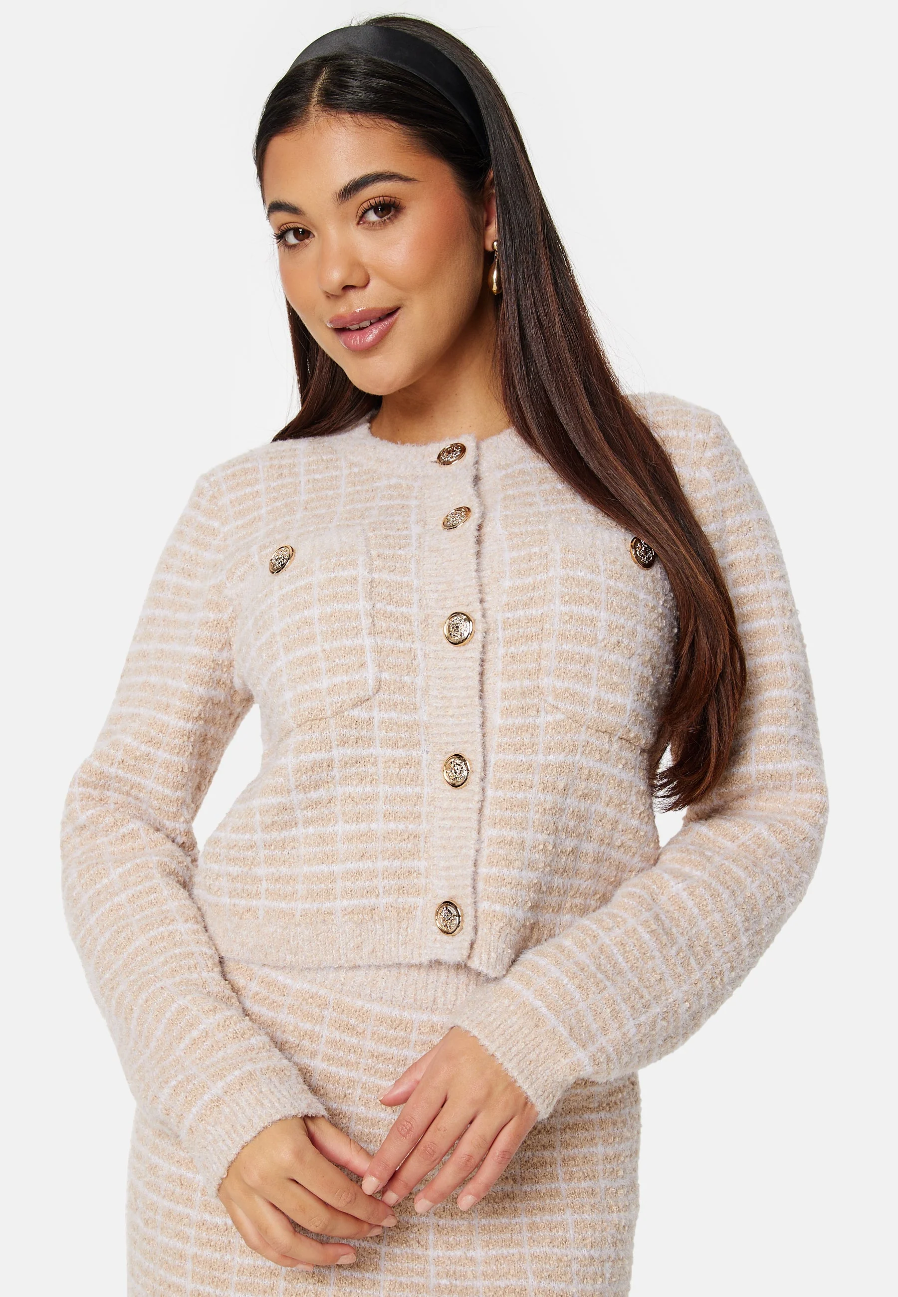 Button Knitted Jacket - Image 3