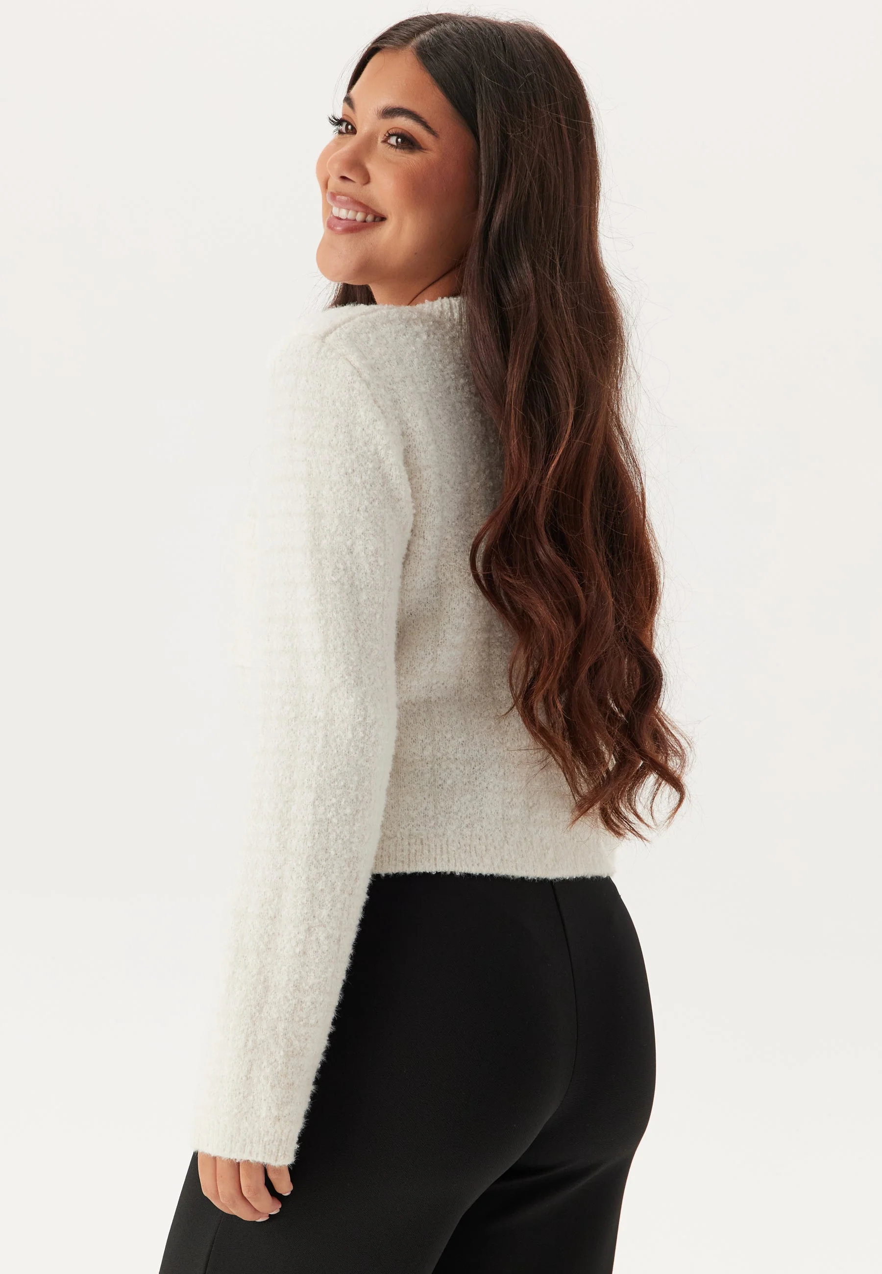 Button Knitted Jacket - Image 4