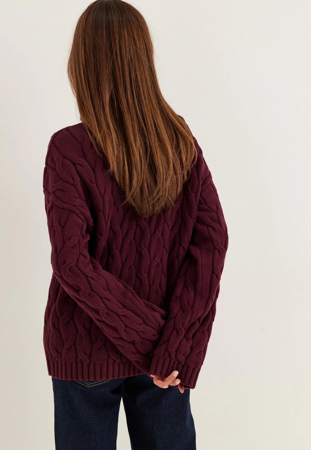 Cable Knitted Sweater - Image 3