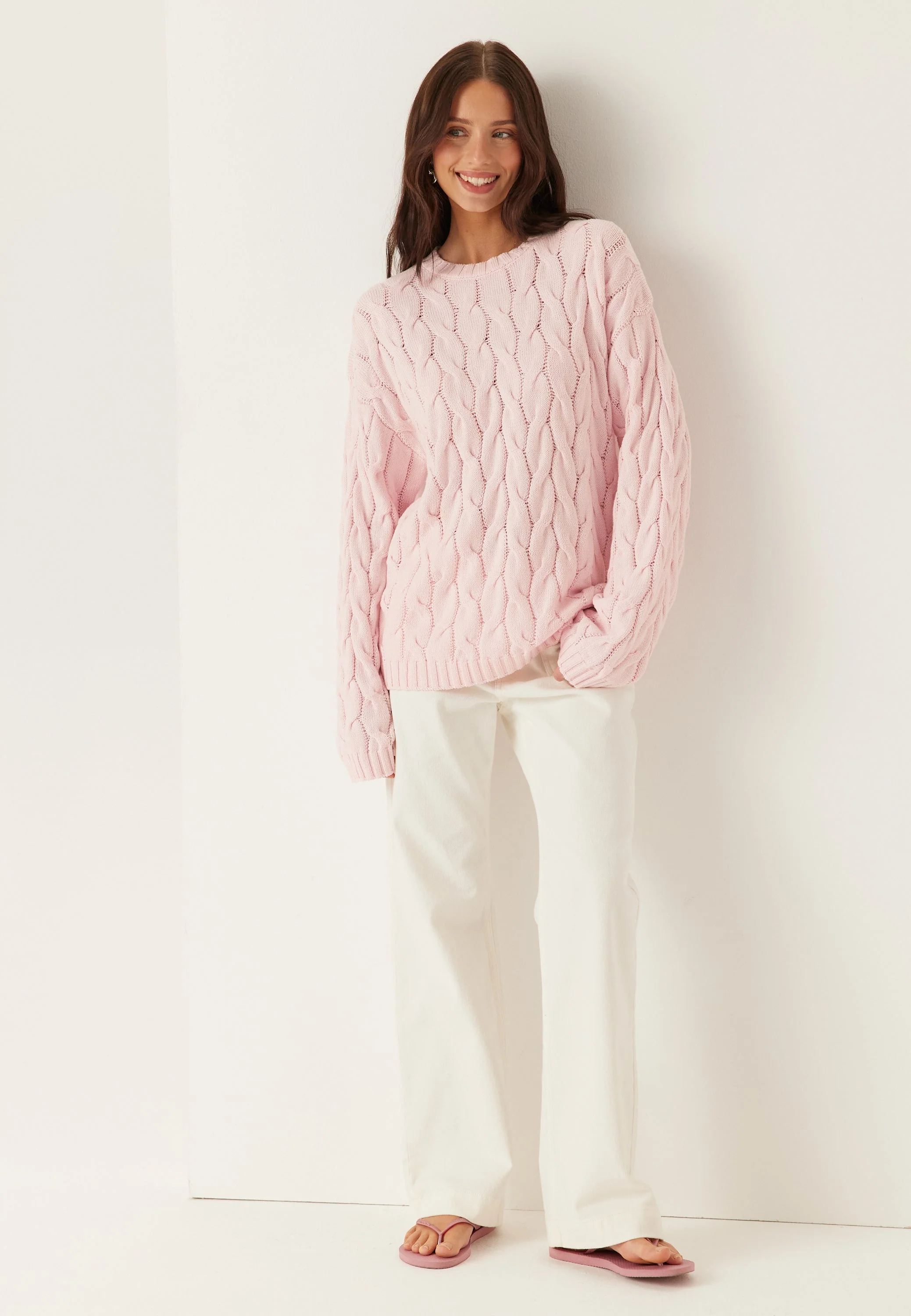 Cable Knitted Sweater - Image 7