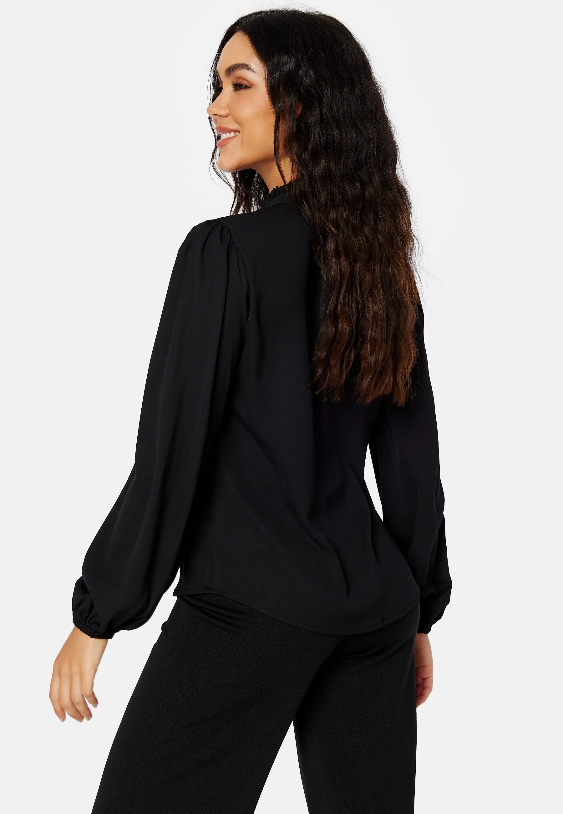 Celine Frill Collar Blouse - Image 3