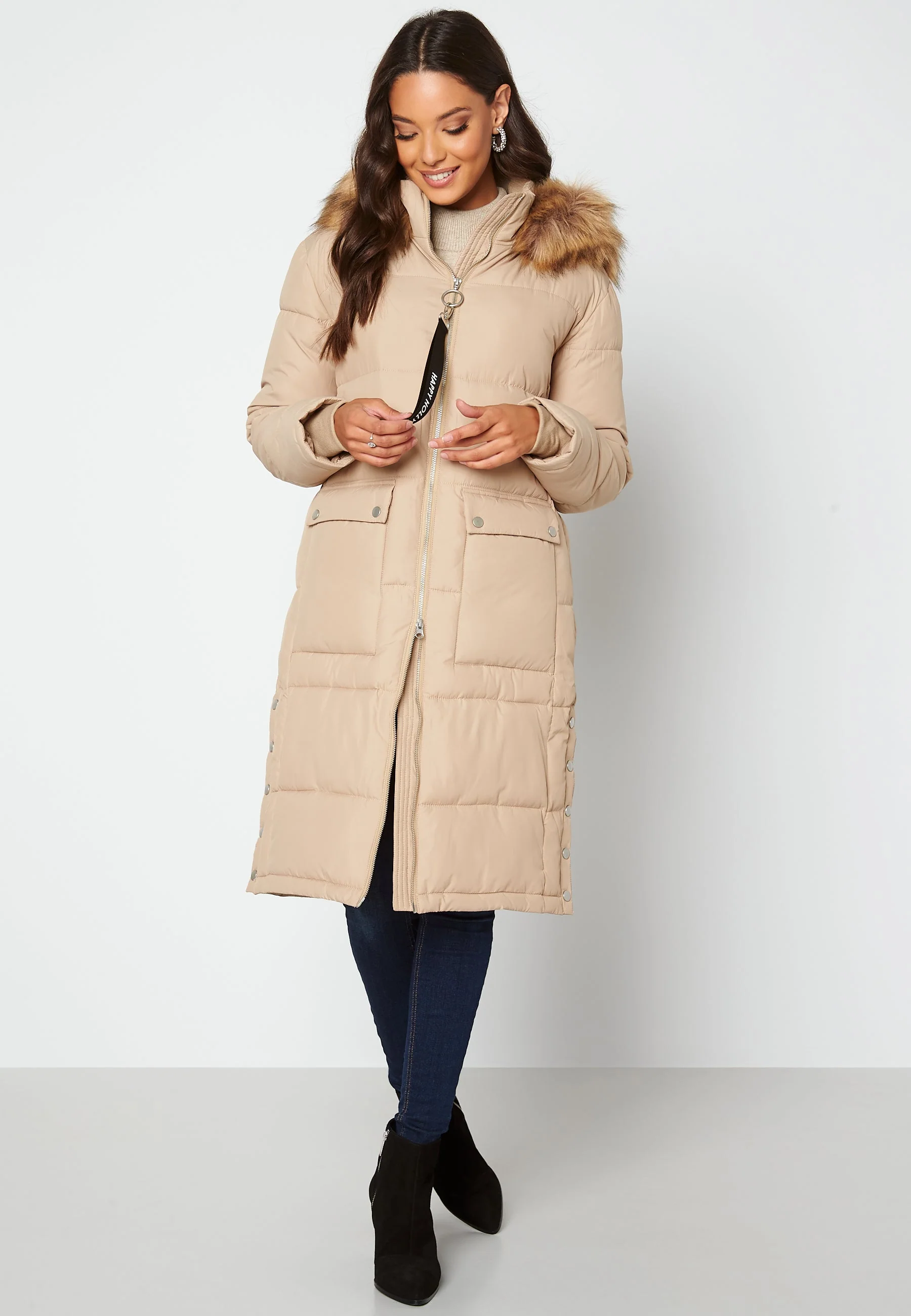 Chrissy Long Padded Jacket - Image 3