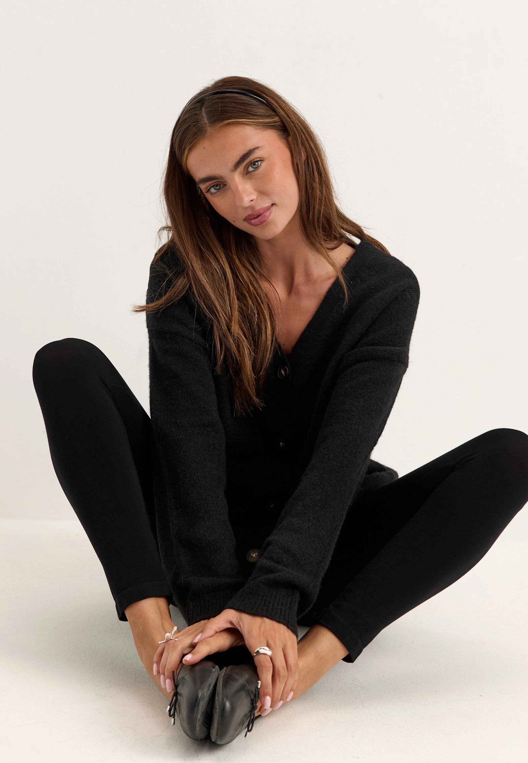 Chunky Knitted Cardigan - Image 5