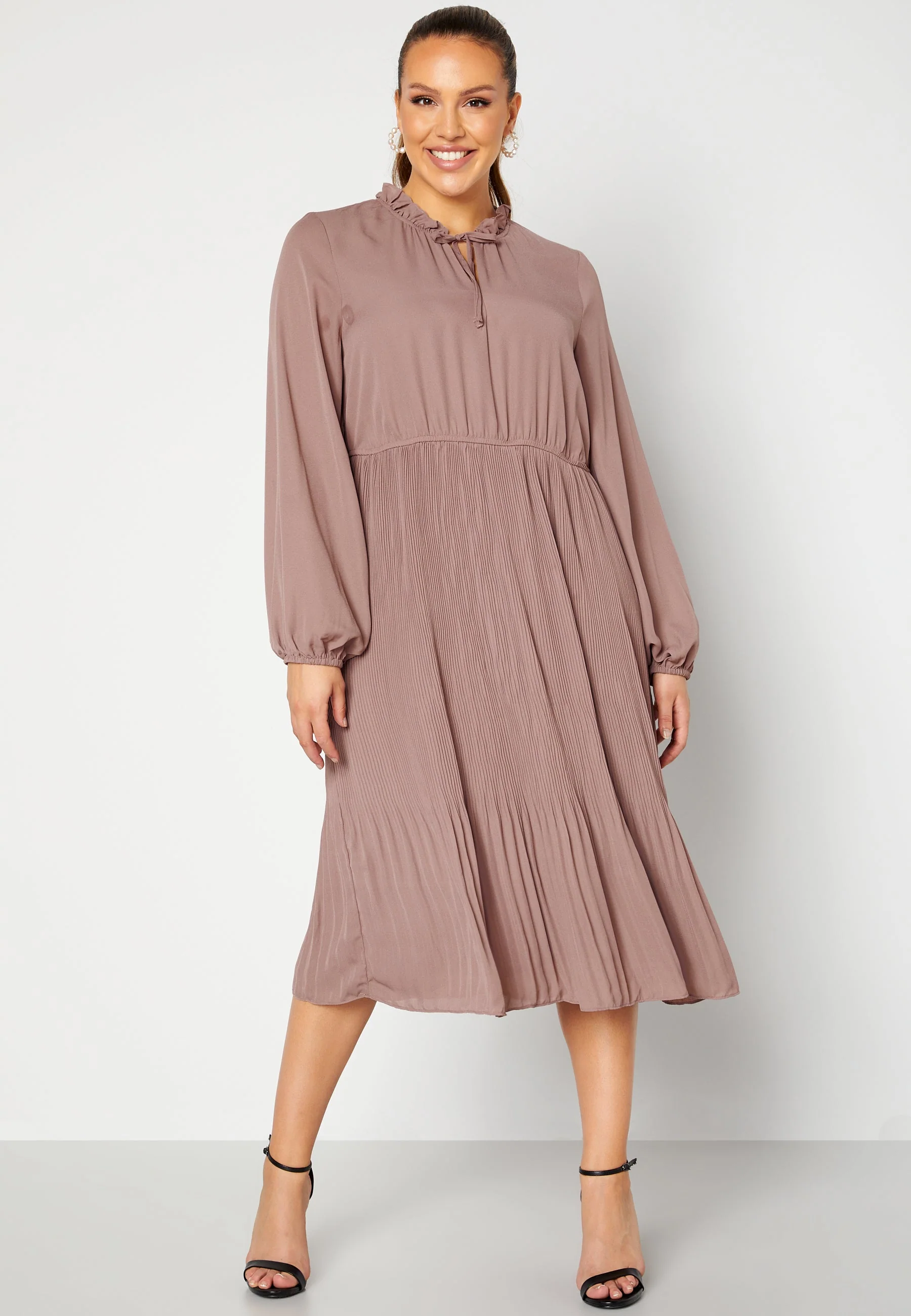 Clara Pleated Dress - Image 5
