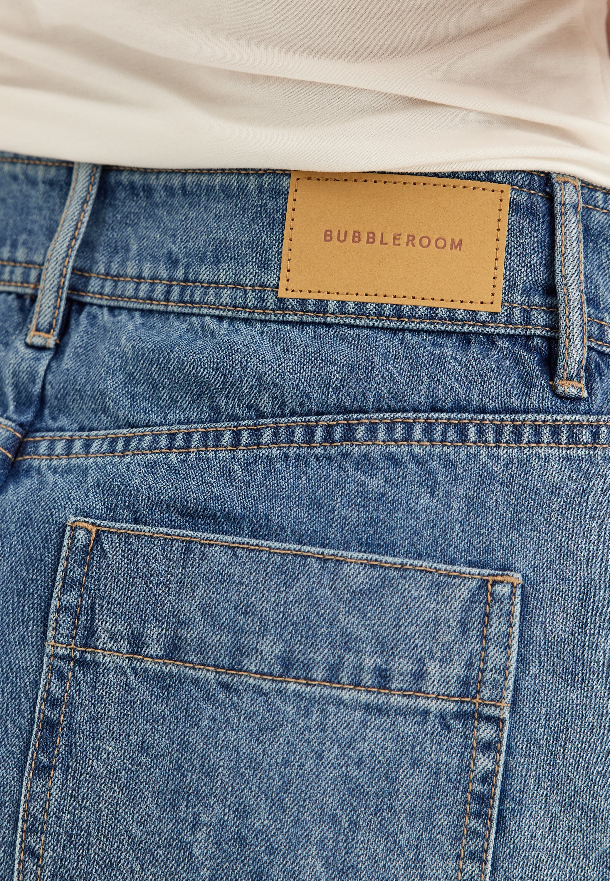 Denim Mini Skirt - Image 6