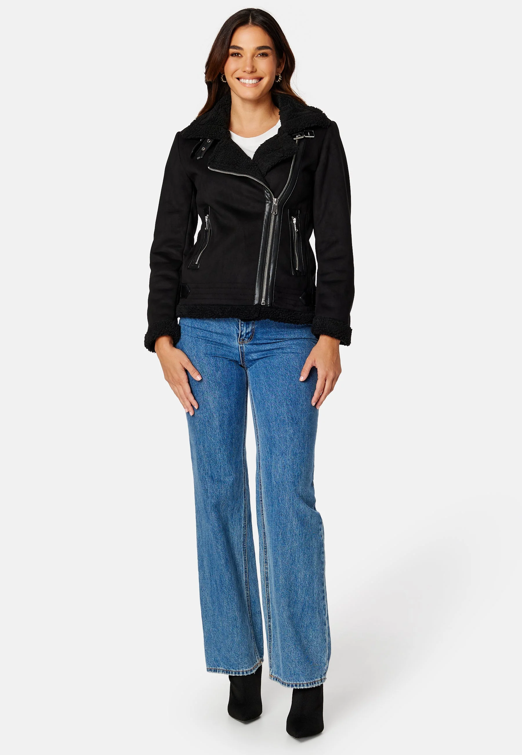 Diana Bonded Aviator Jacket - Image 2