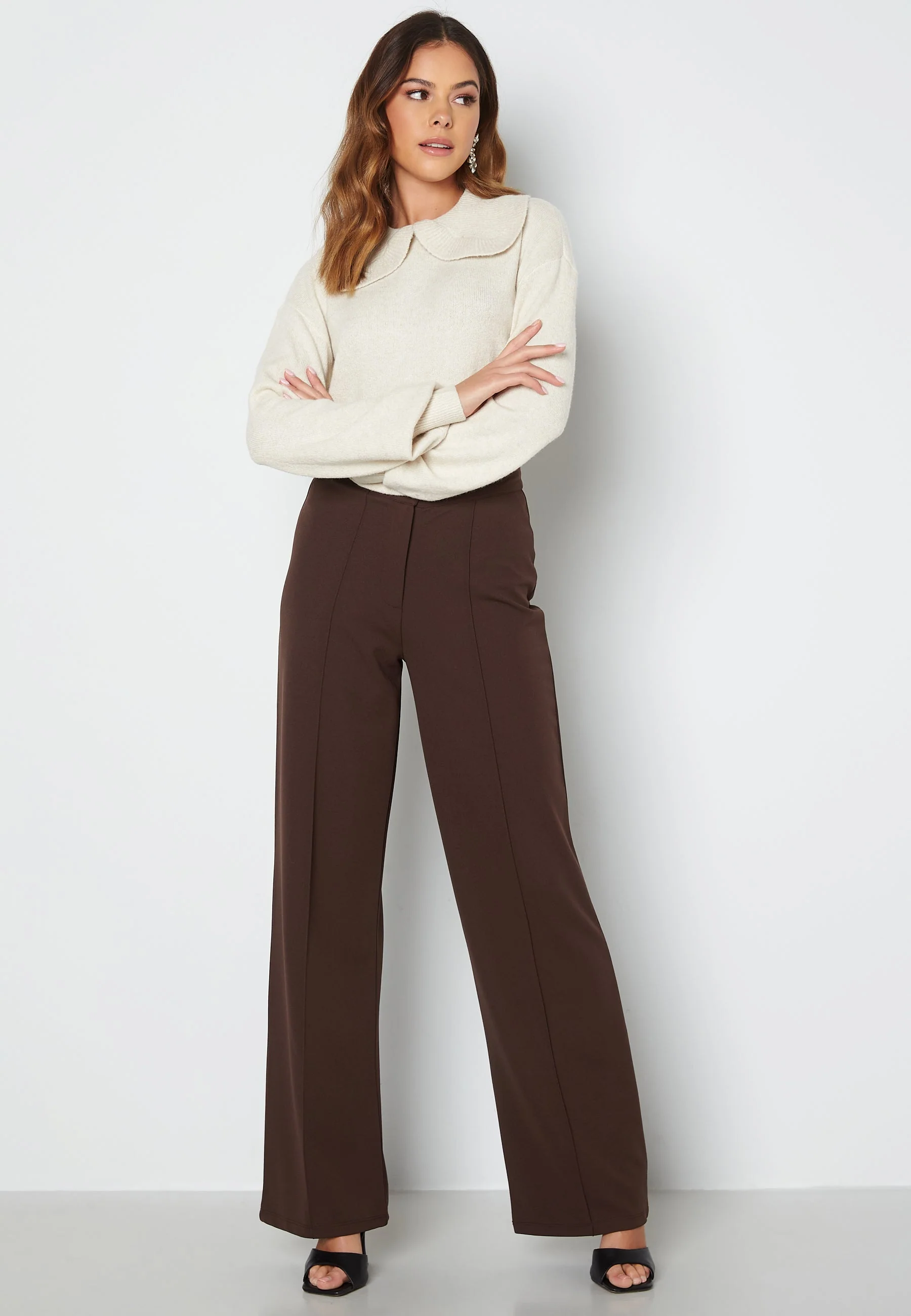Doffy LS Collar Blouse Ga Boo B-15 Birch Melange - Image 2