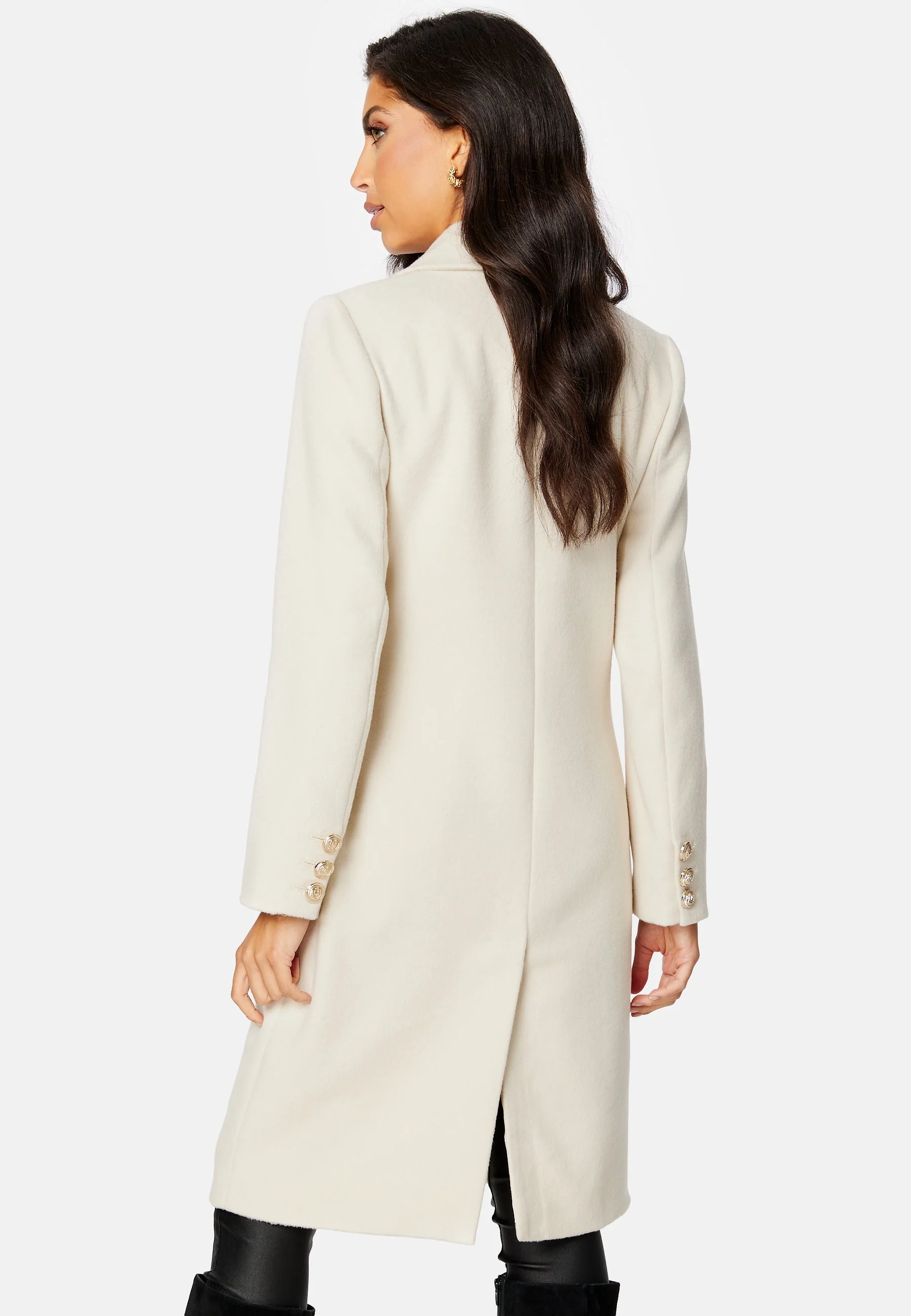 Donatella Wool Blend Coat - Image 5