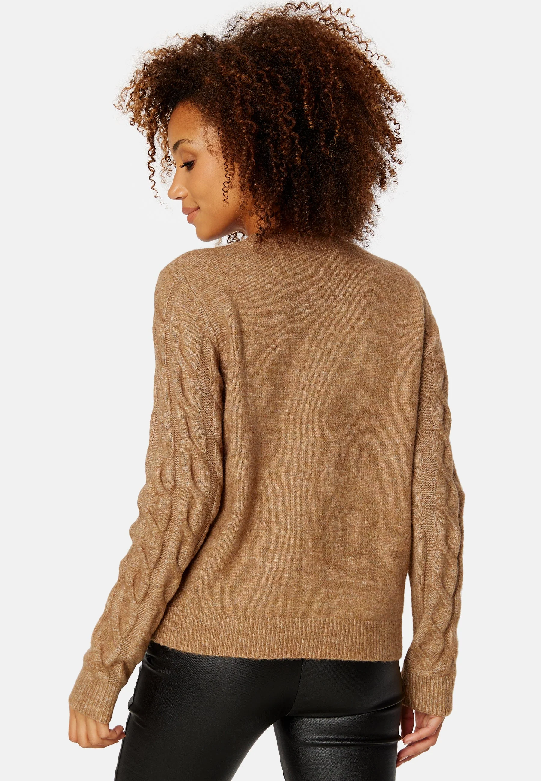 Ella L/S Cable Knit Top - Image 3