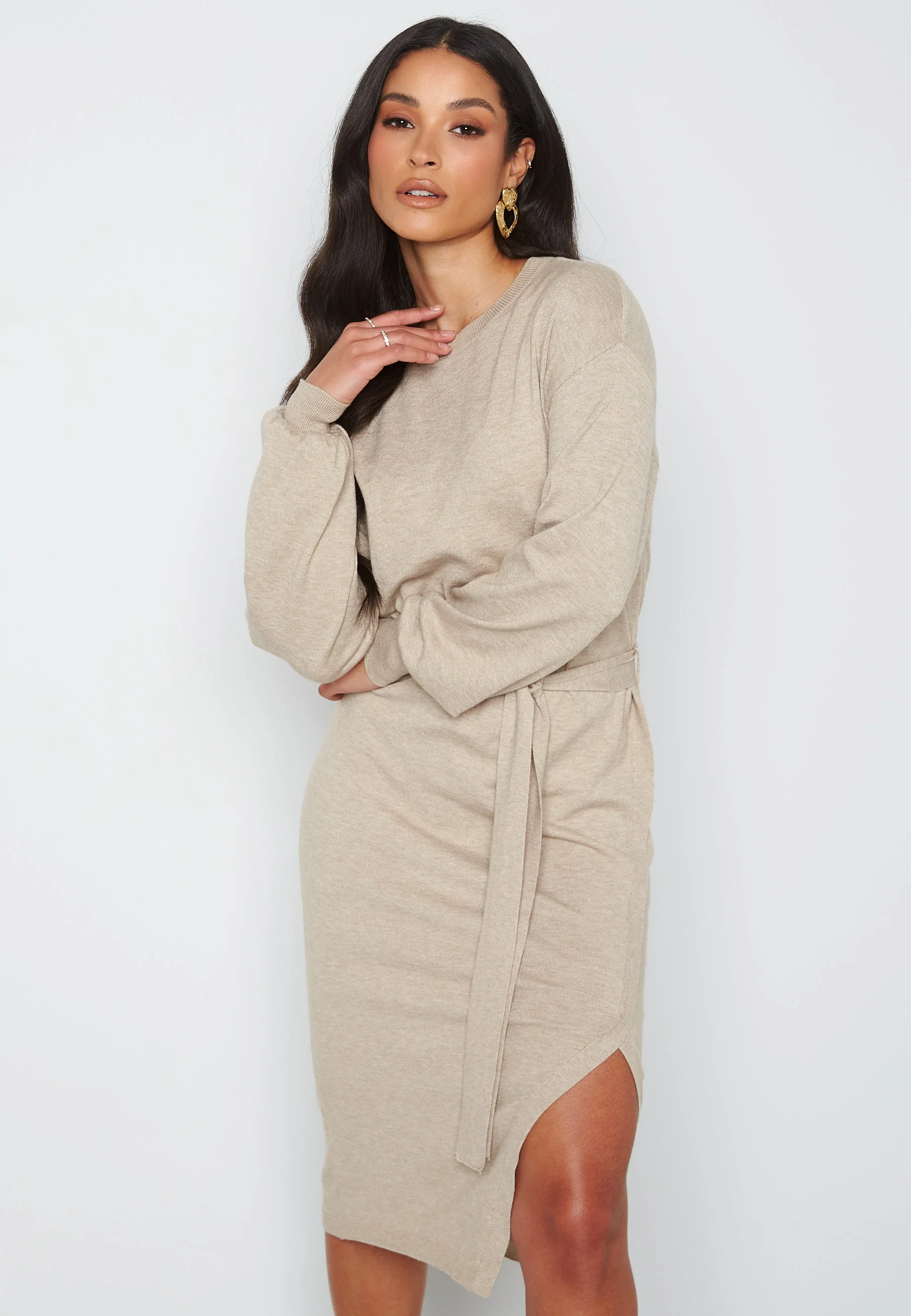 Evie Detail Knit Dress - Image 3