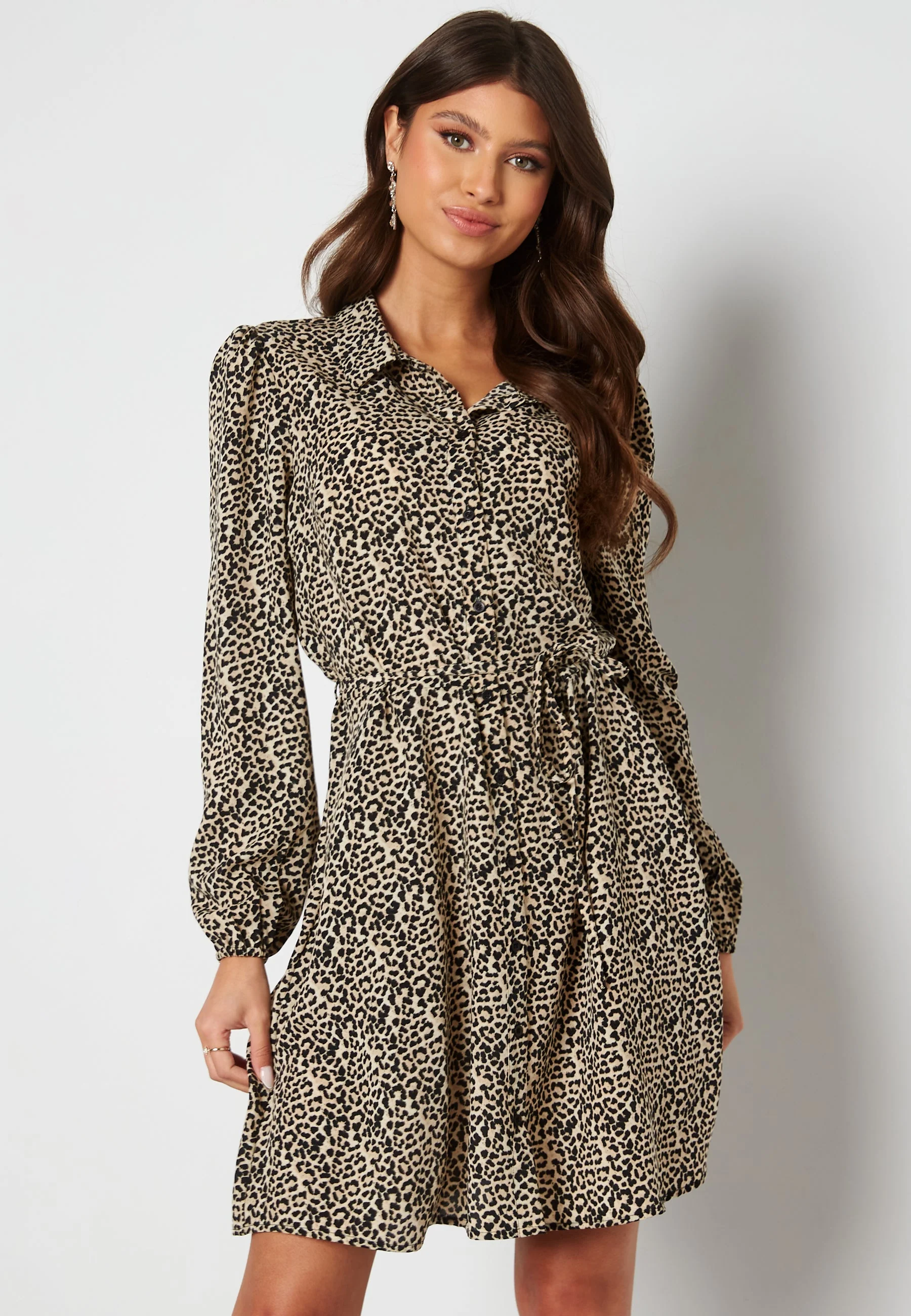 Fabiola Puff Sleeve Dress