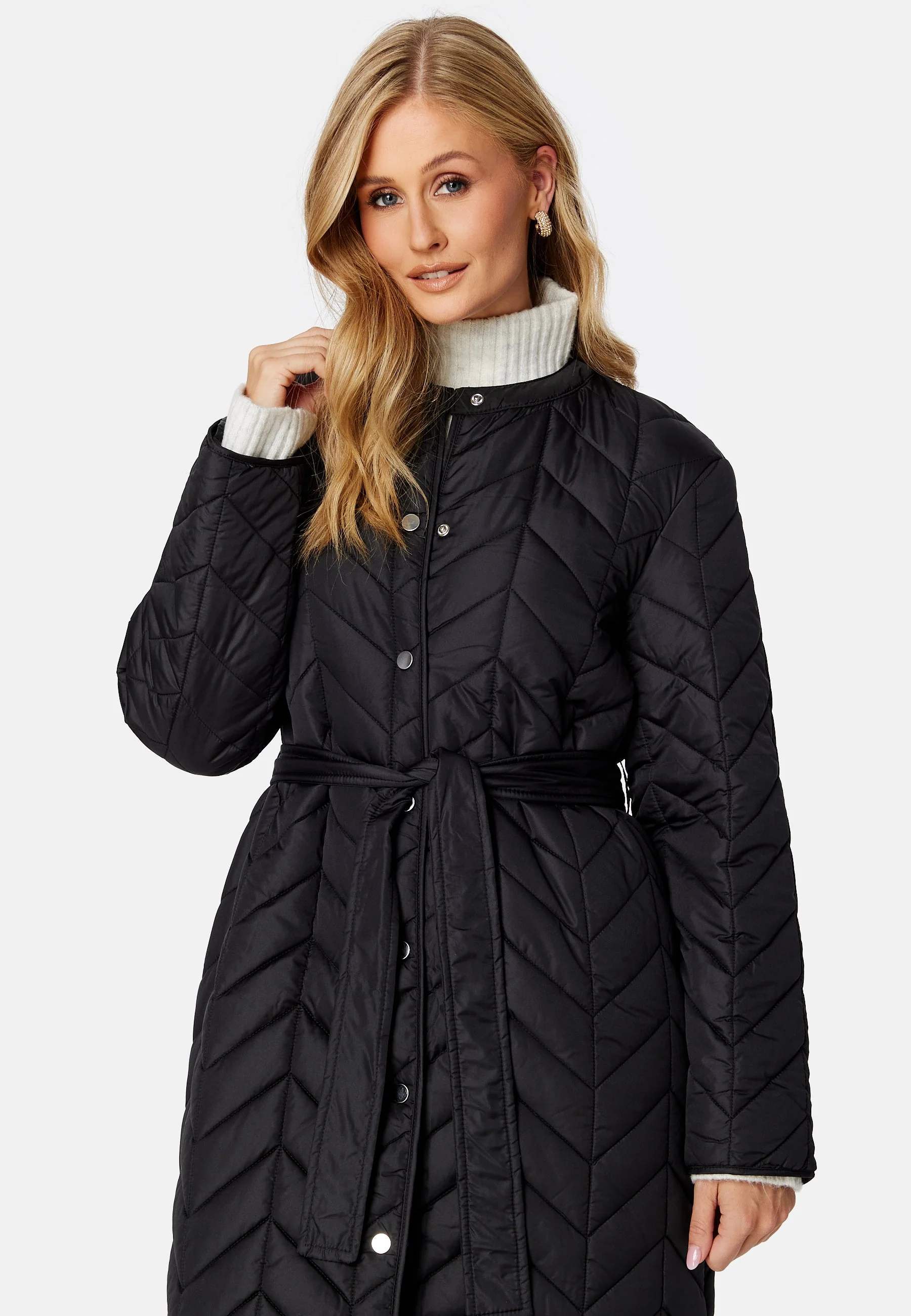 Fawn Long Quilted Jacket - Image 4