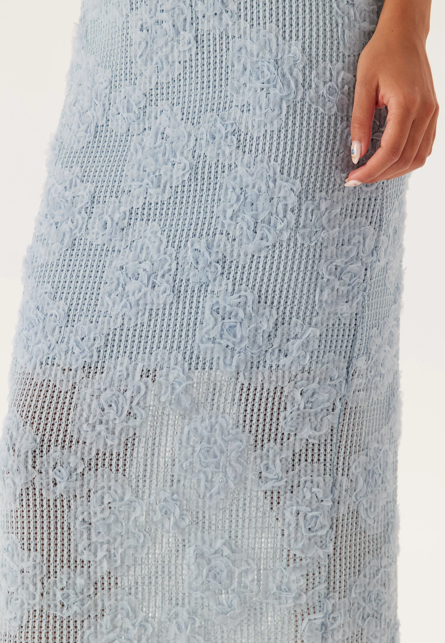 Flower Mesh Skirt - Image 6