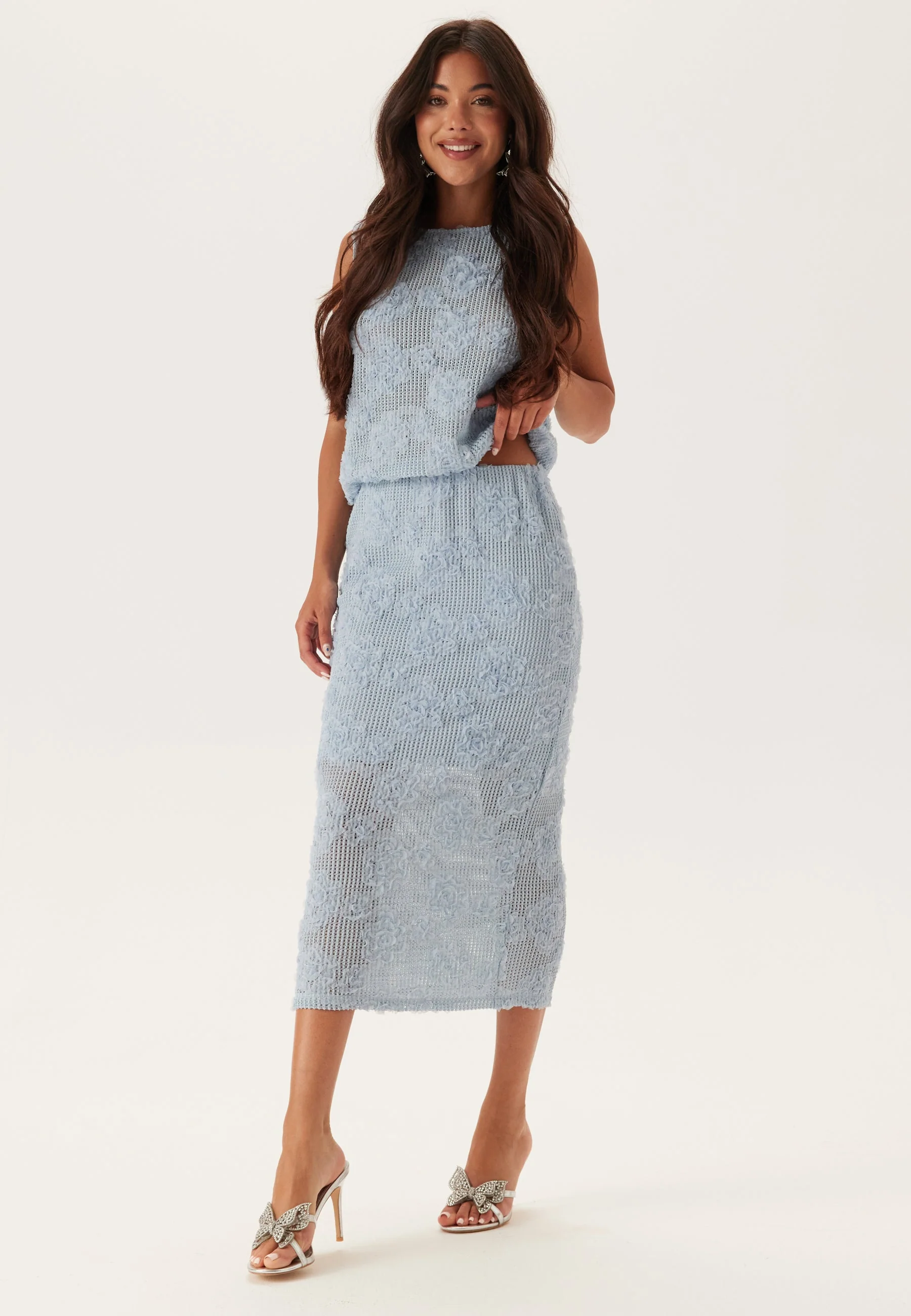 Flower Mesh Skirt - Image 7