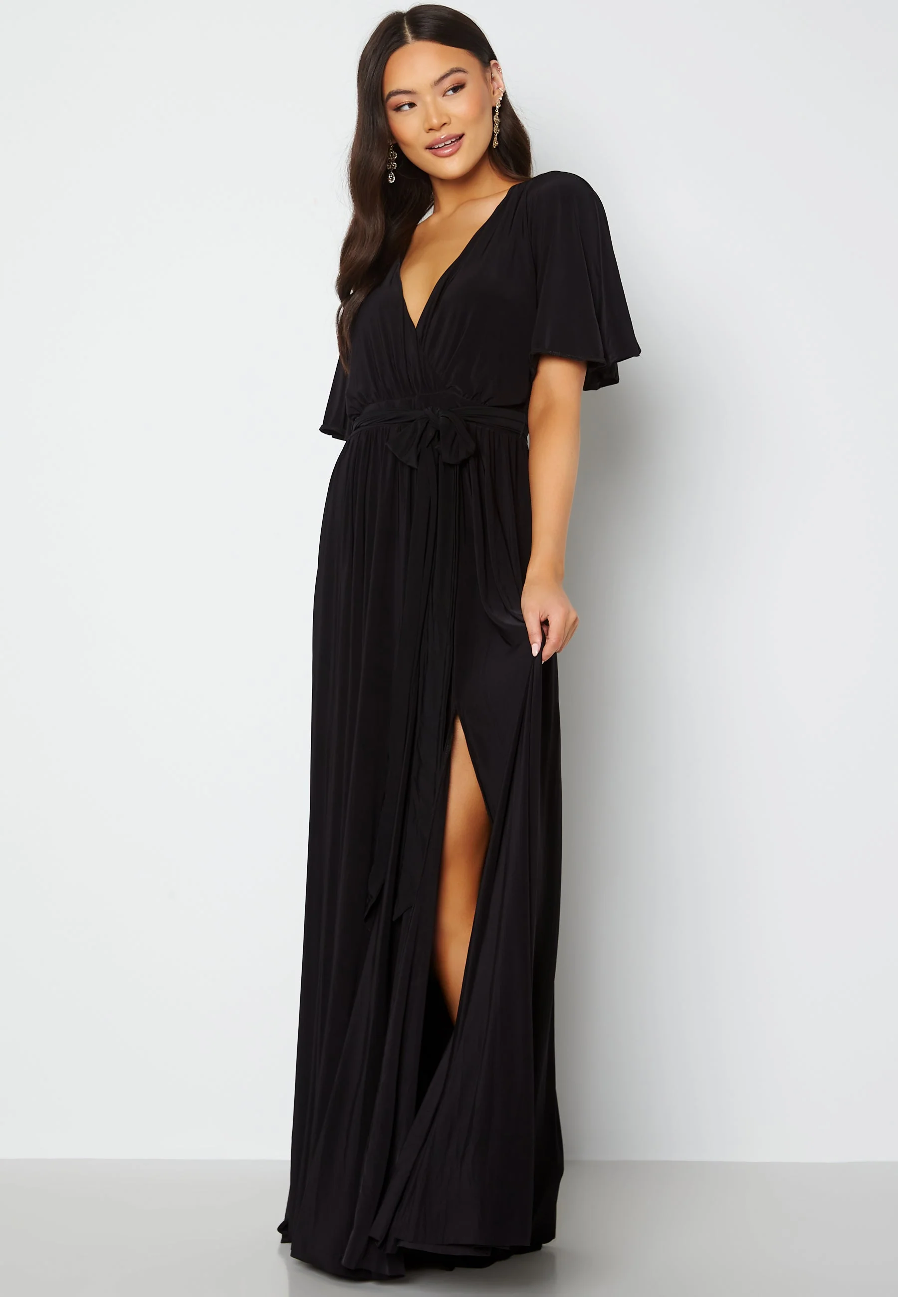Flutter Sleeve Maxi Dress - Image 2