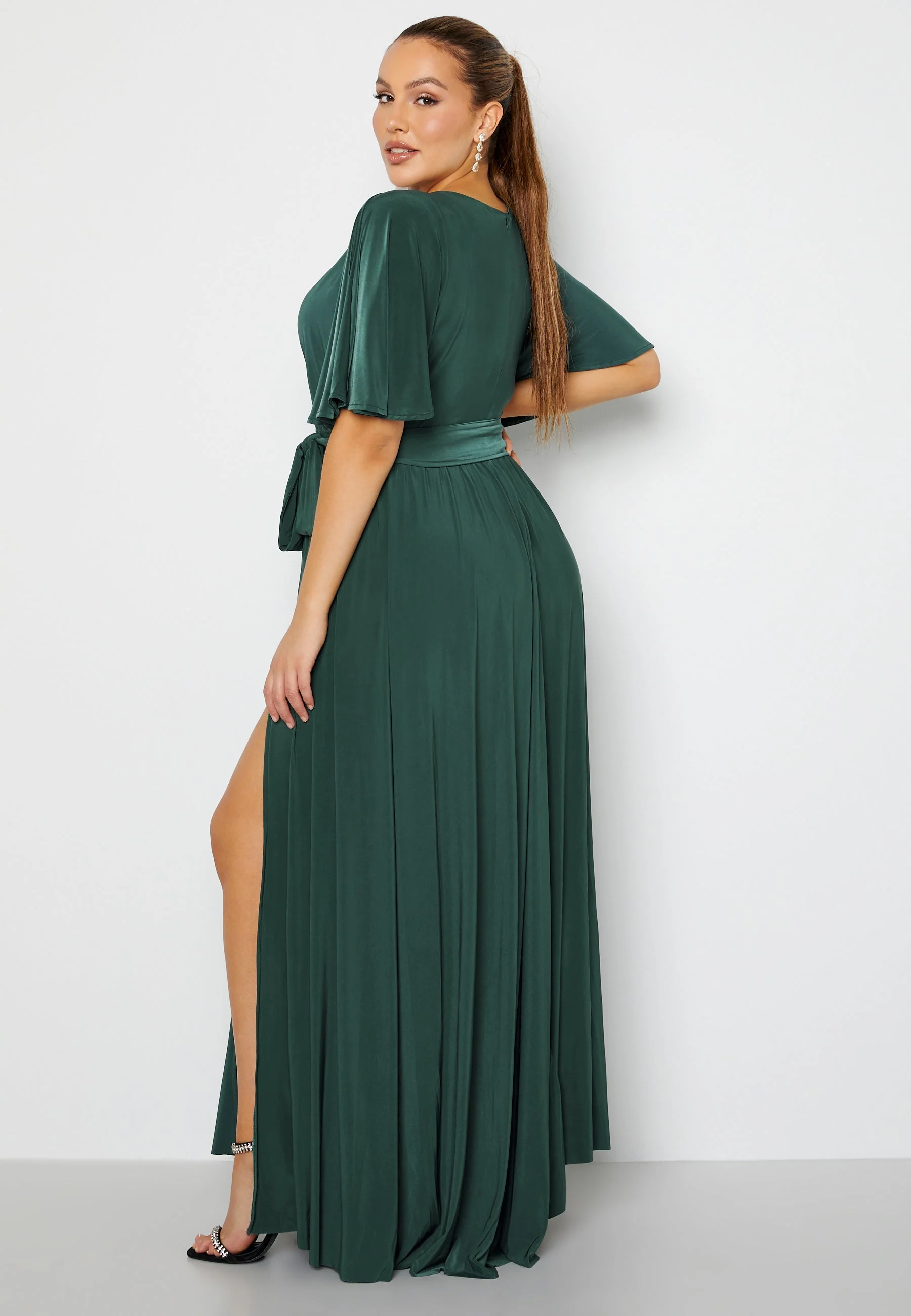 Flutter Sleeve Maxi Dress - Image 2