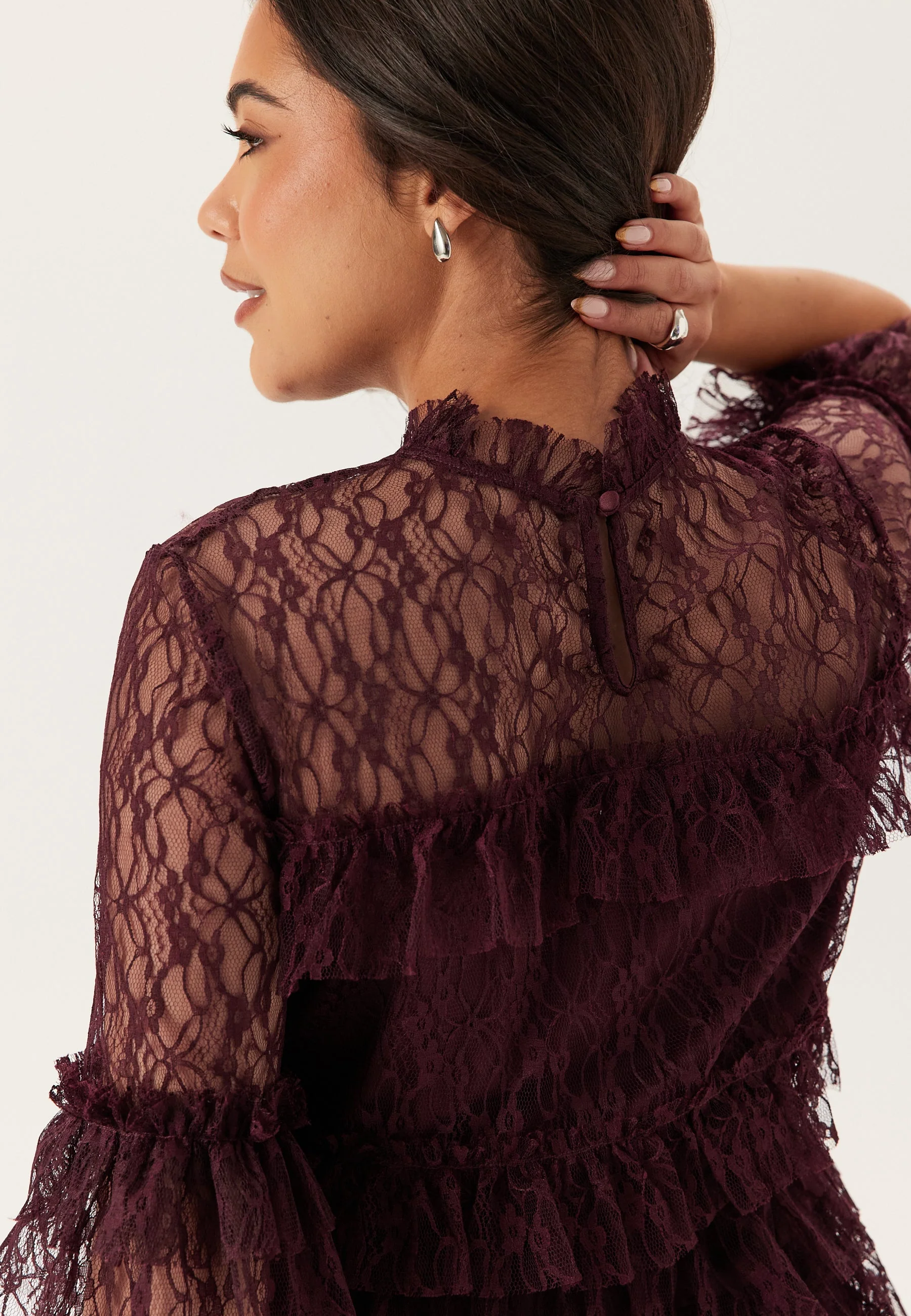 Frill Lace Blouse - Image 5