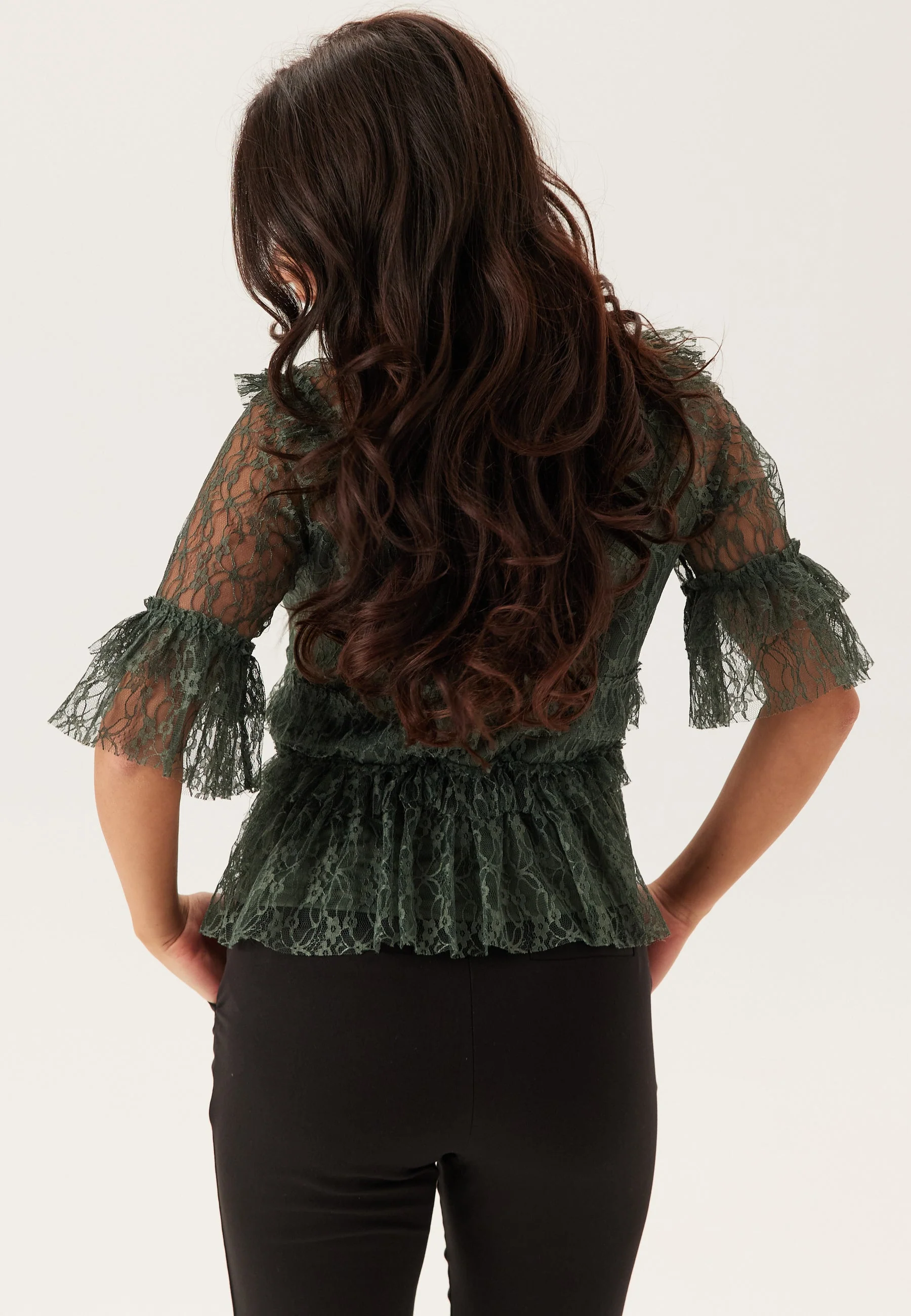 Frill Lace Blouse - Image 3
