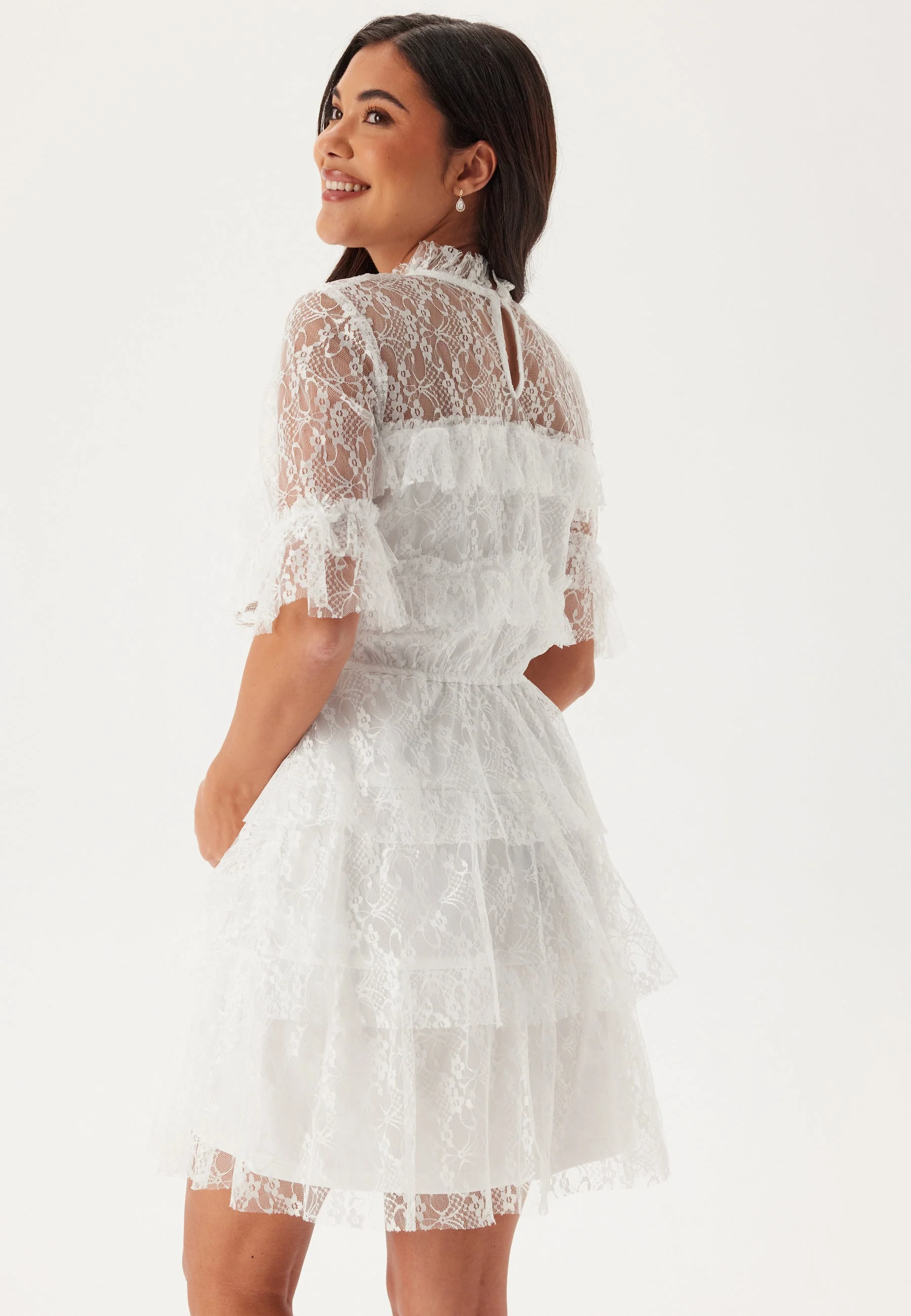 Frill Lace Dress - Image 3