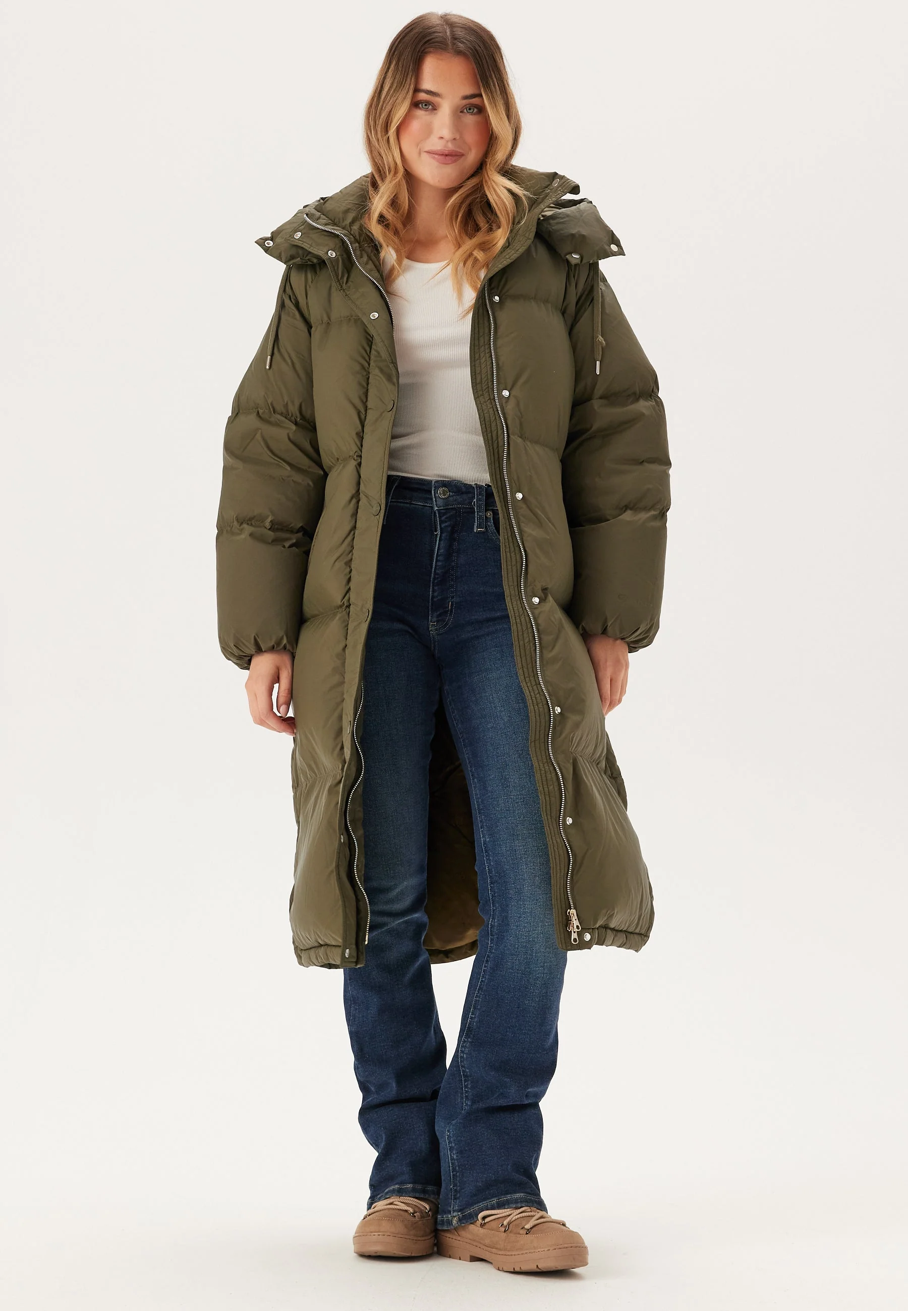 Full Length Down Coat