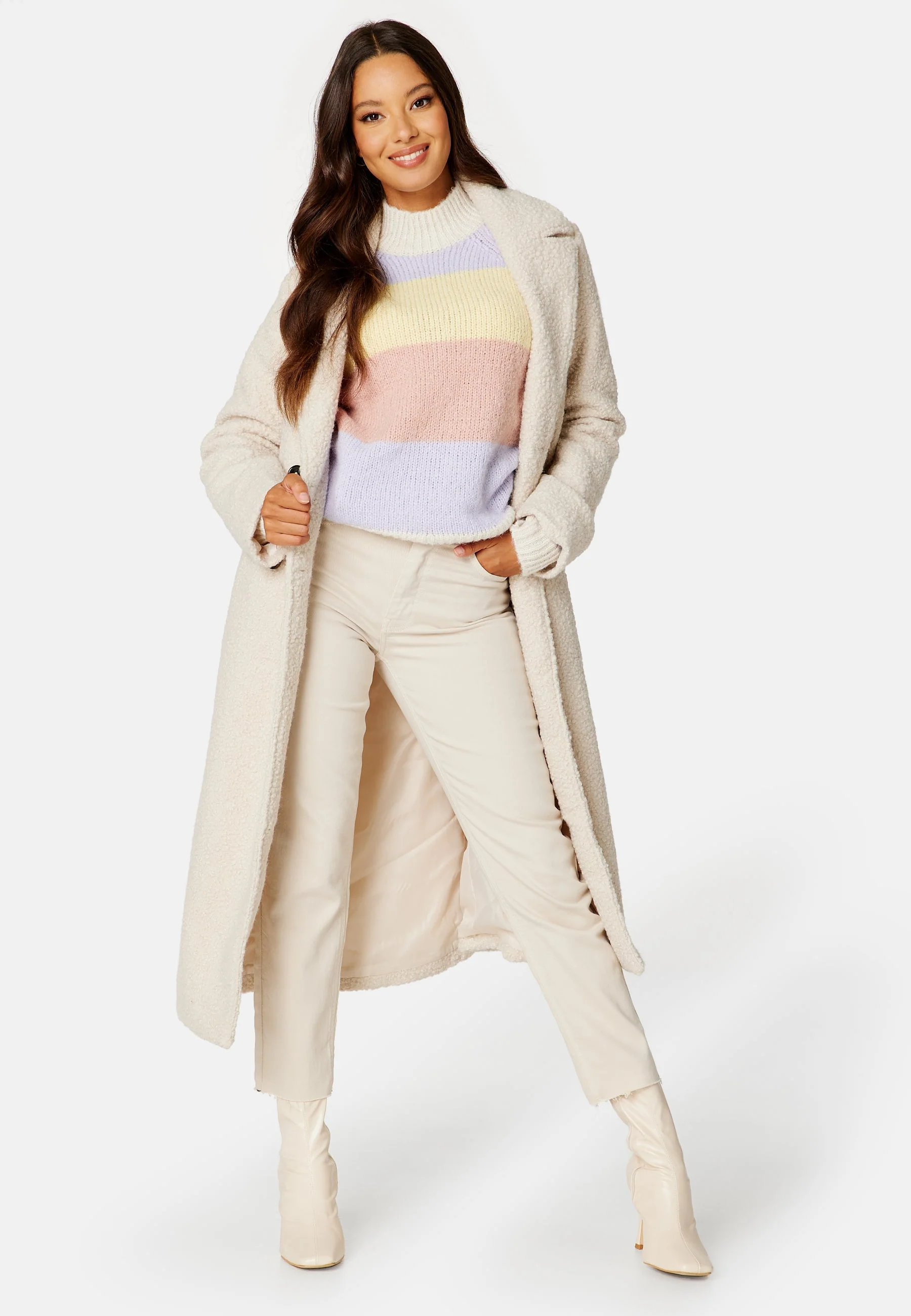 Gestina Bouclé Coat - Image 3