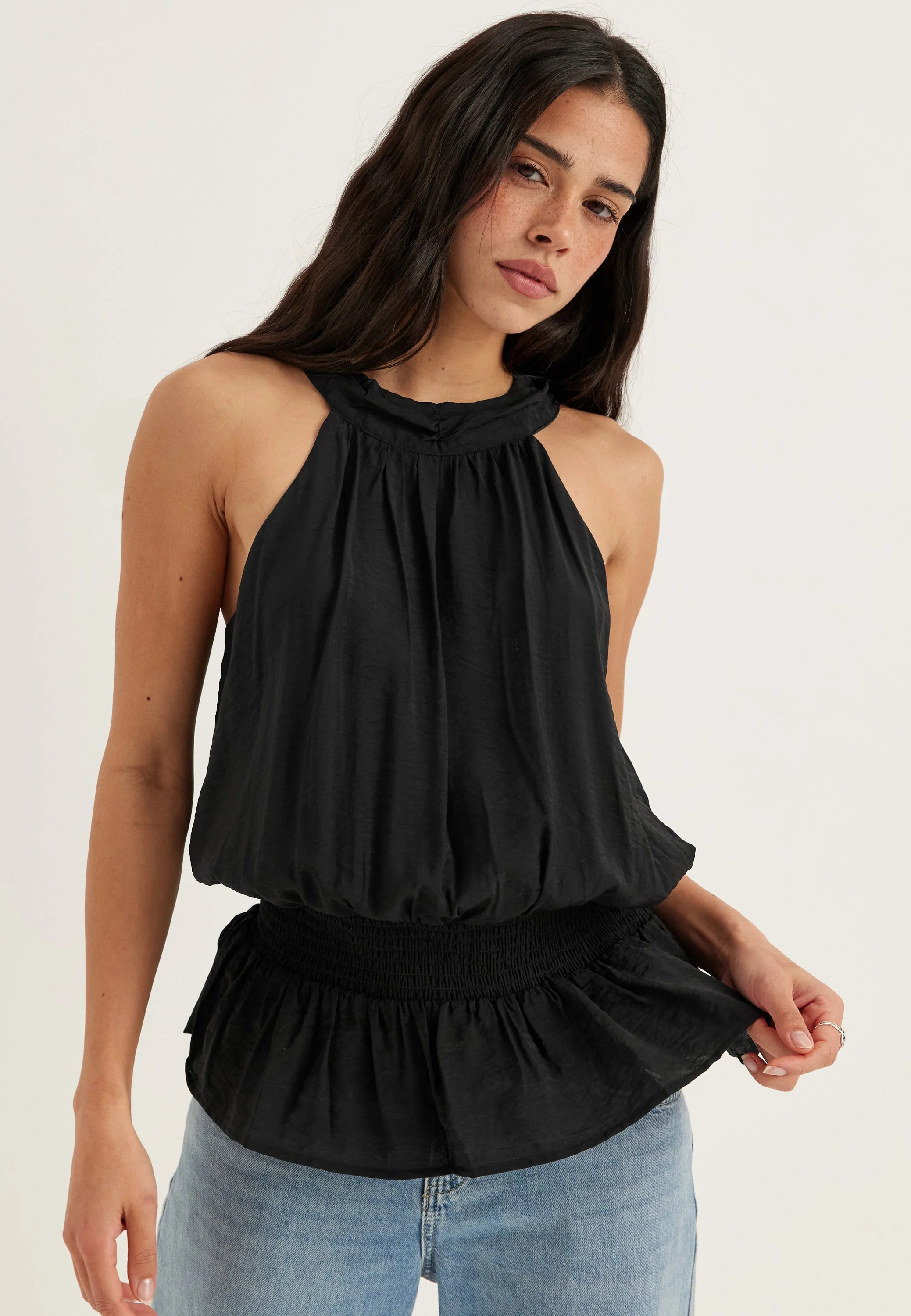 Halter Neck Blouse