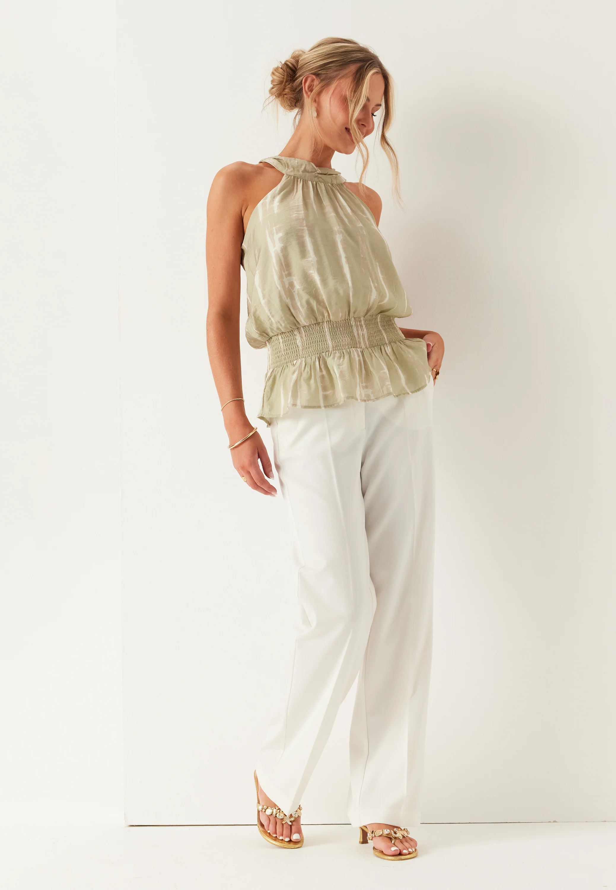 Halter Neck Blouse - Image 2