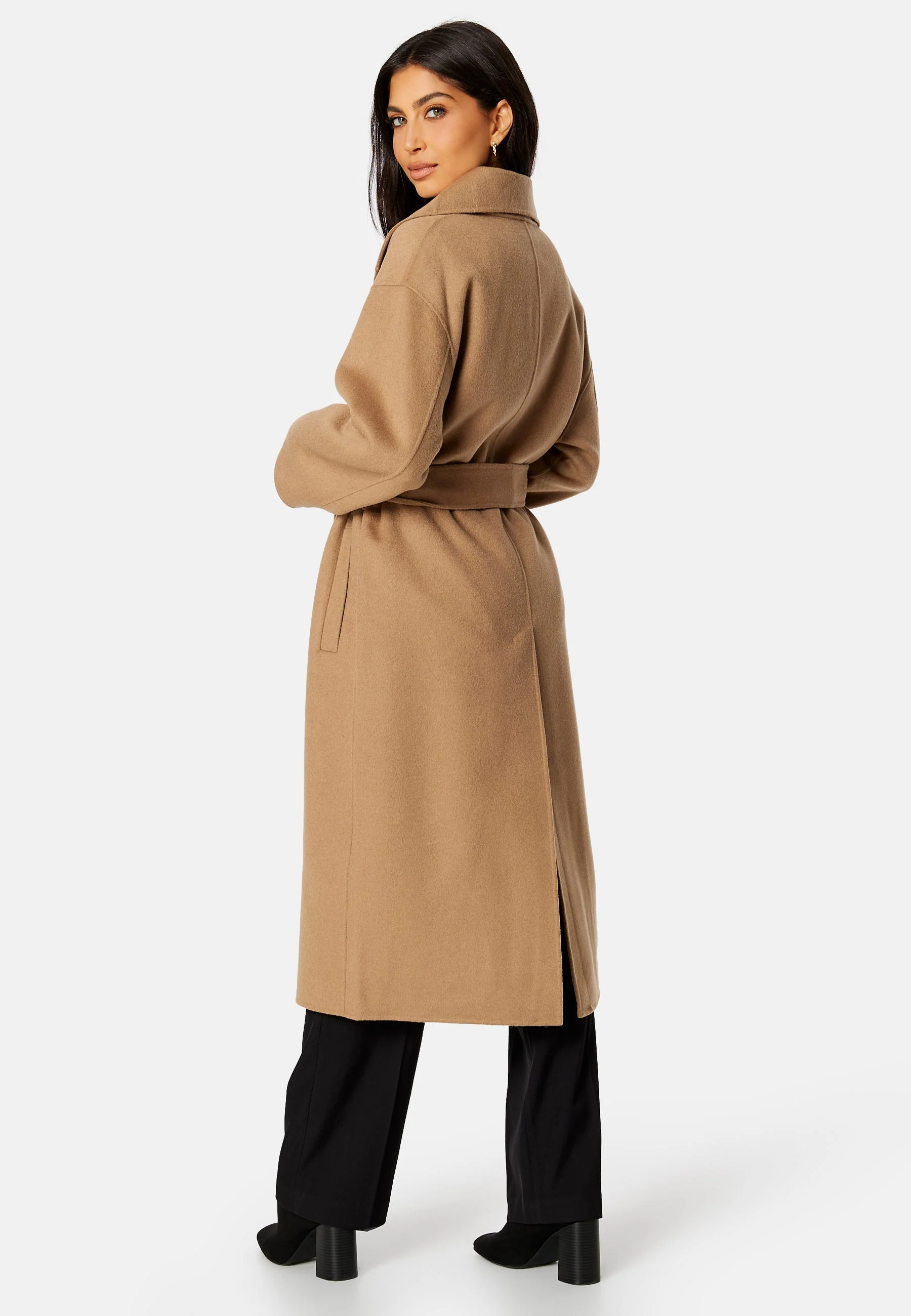 Handstitched Belted Coat - Image 3