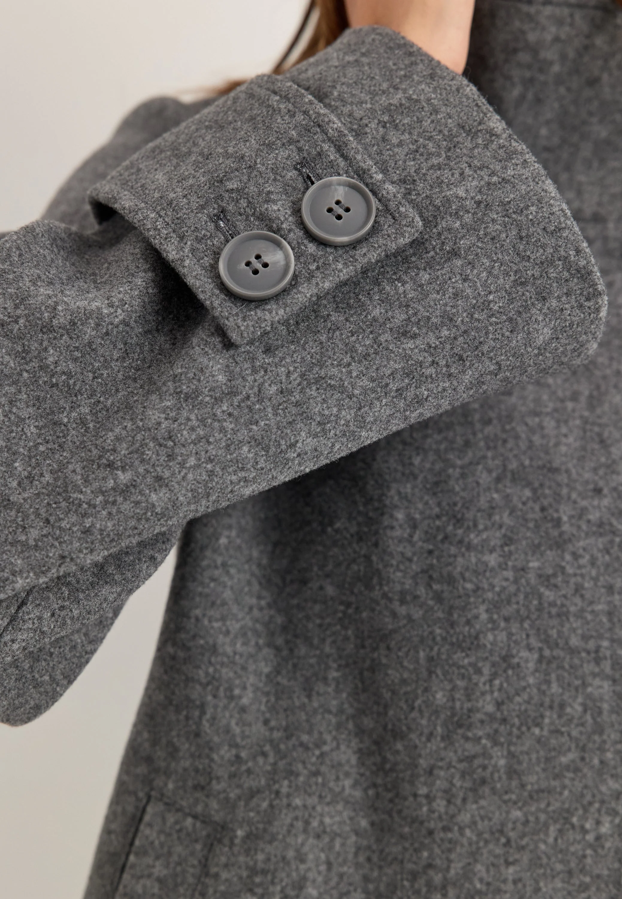 High Neck Short Coat - Image 6