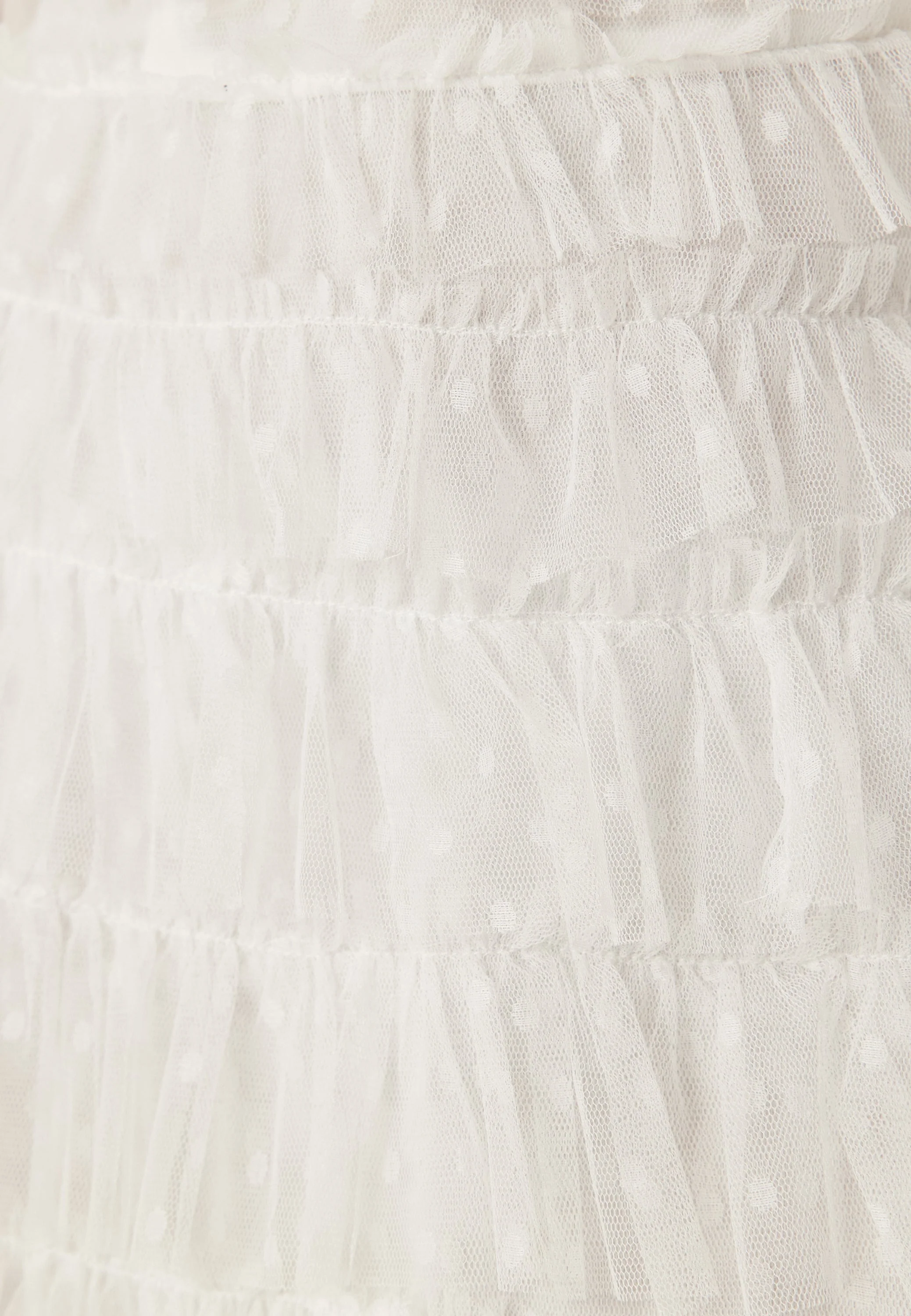 High Neck Tulle Frill Dress - Image 8