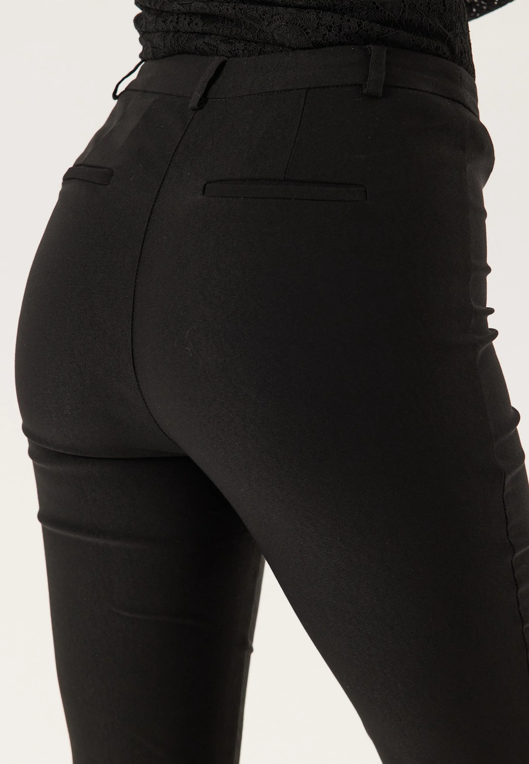 High Waist Stretchy Trousers - Image 3