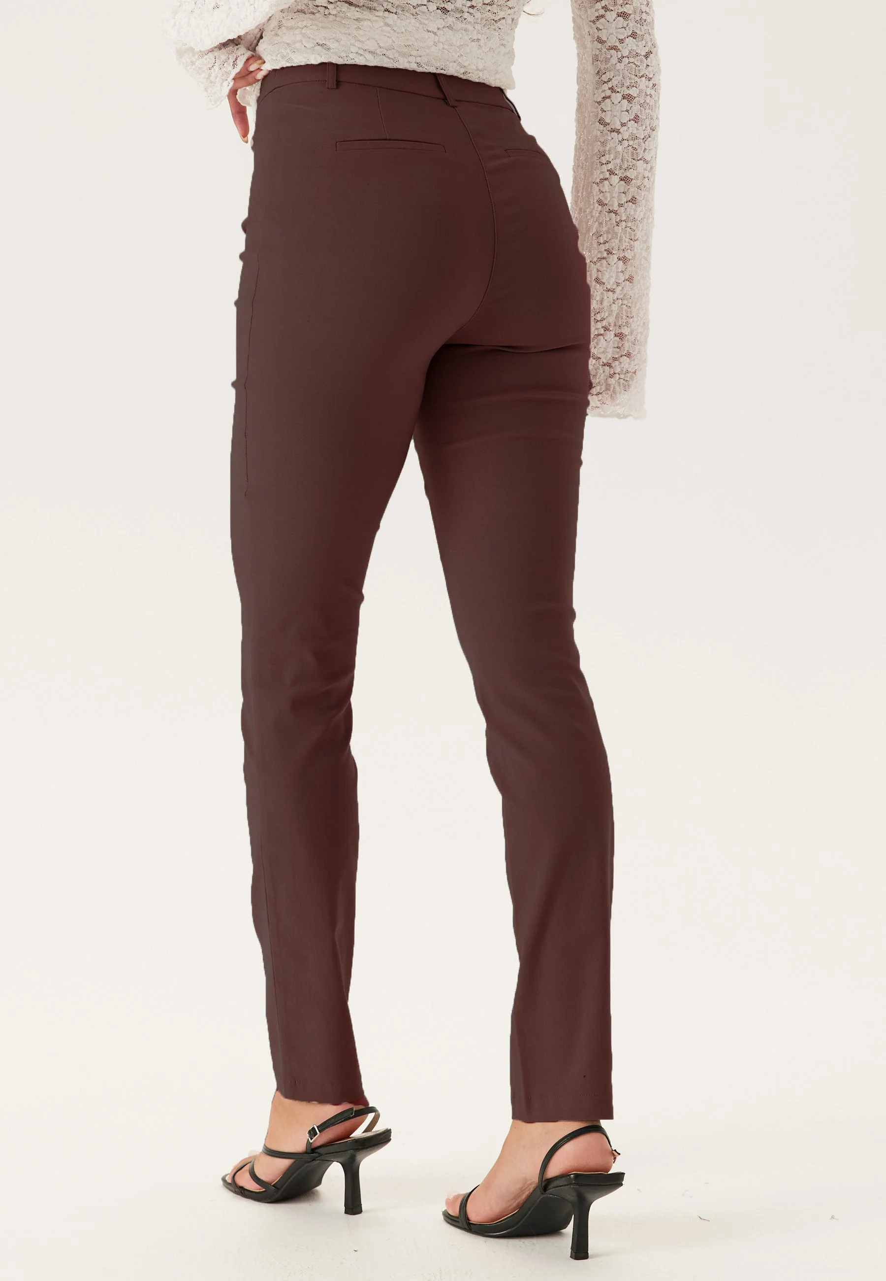 High Waist Stretchy Trousers