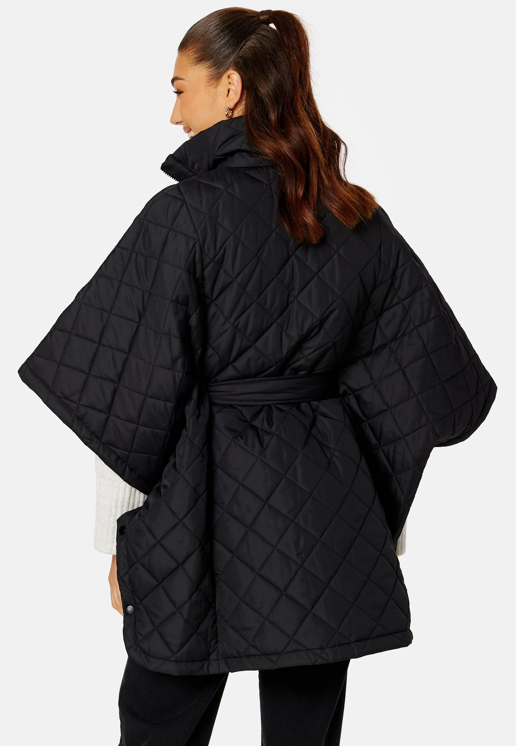 Hiri Quilted Poncho - Image 4