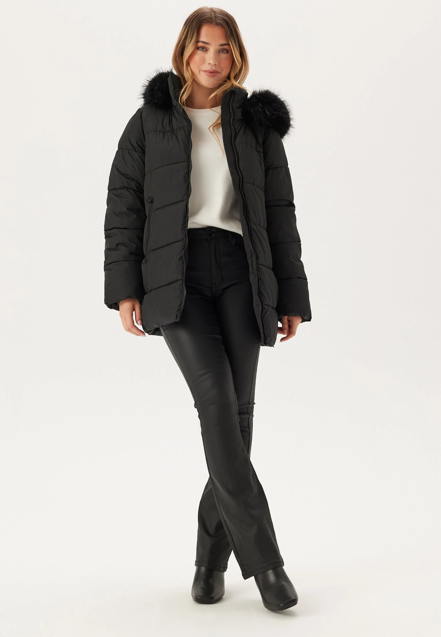 Hooded Padded Jacket - Image 4