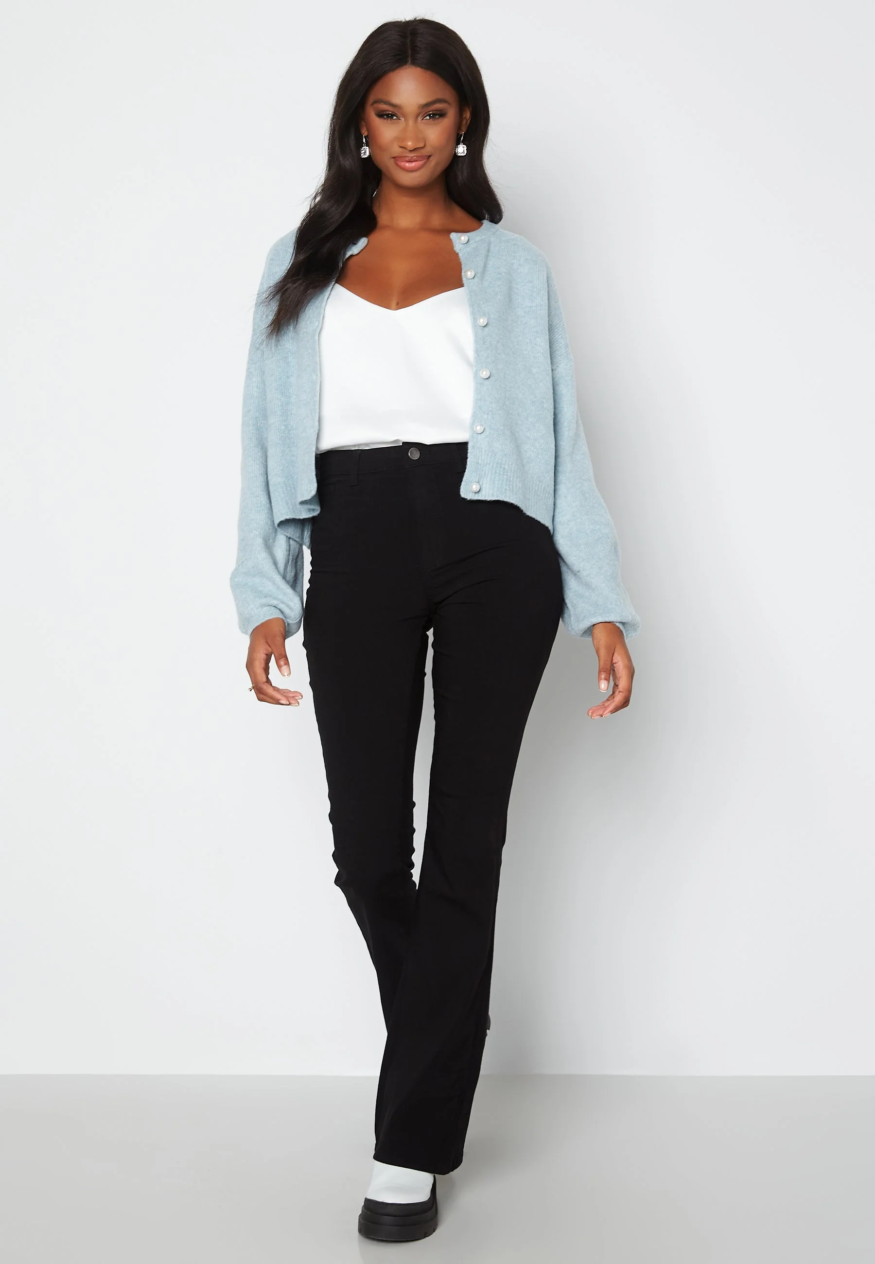 Isabella L/S Cardigan Knit - Image 2