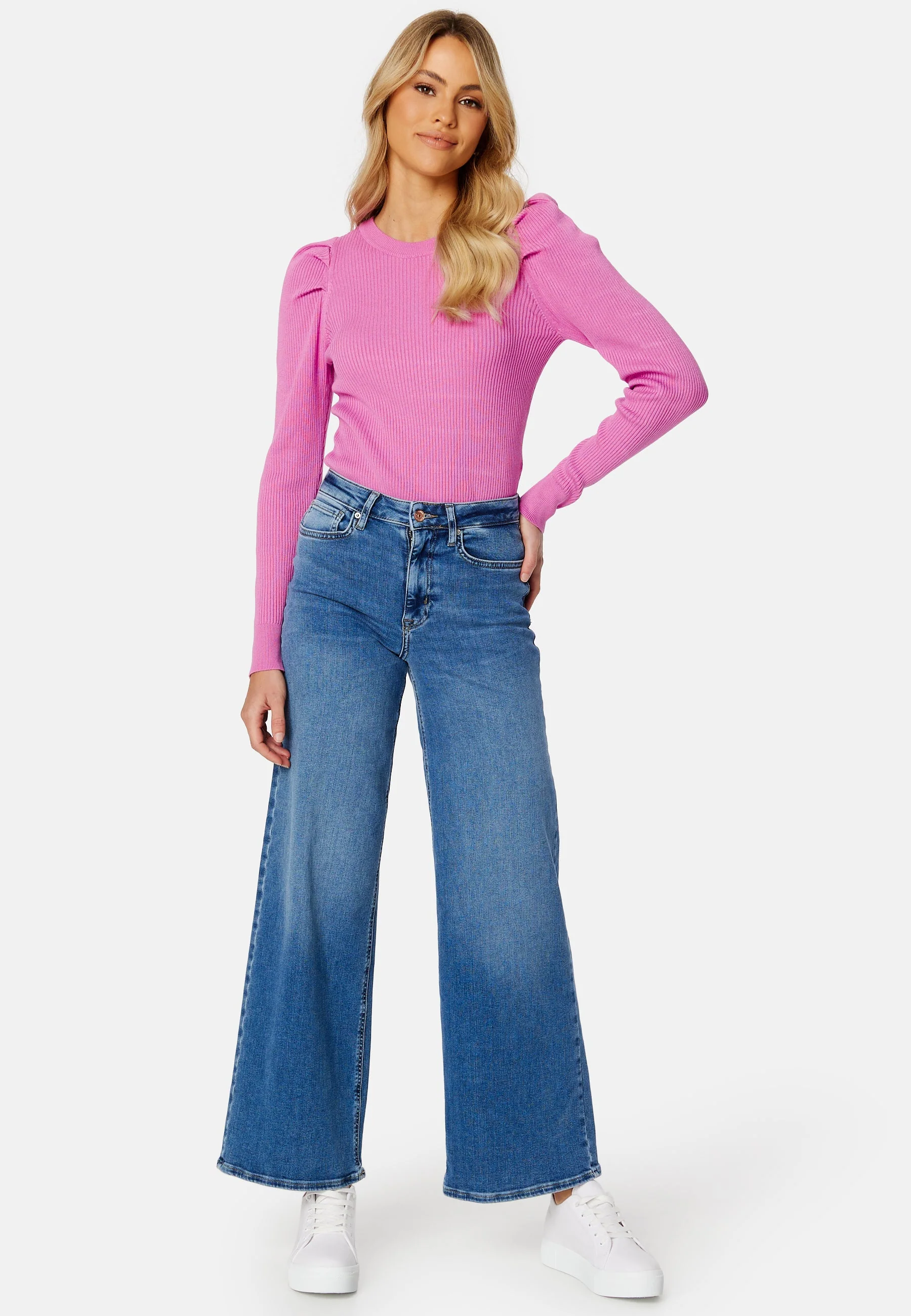 Isla Knit O-Neck Pullover - Image 2