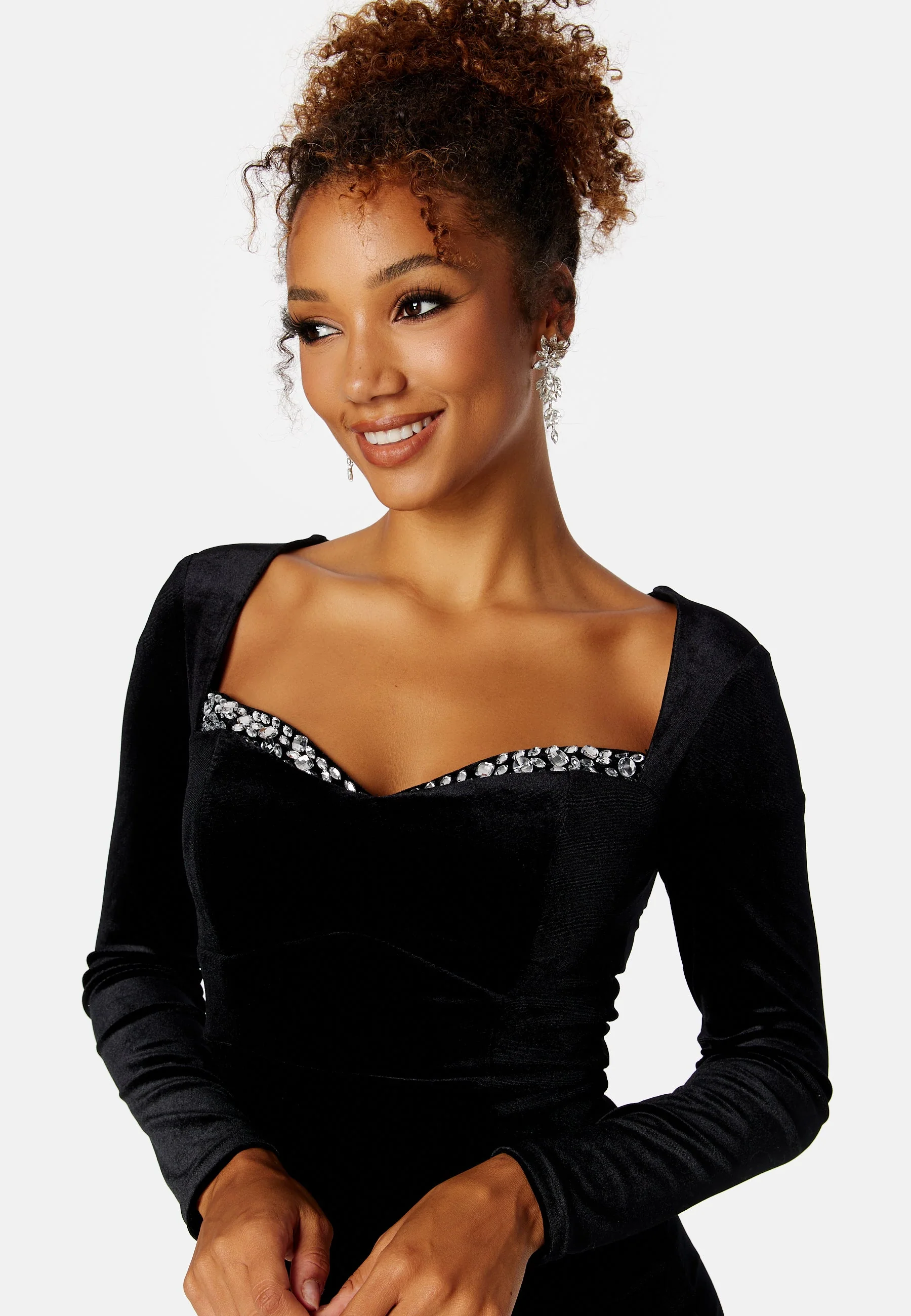 Jelena Velvet Dress - Image 4