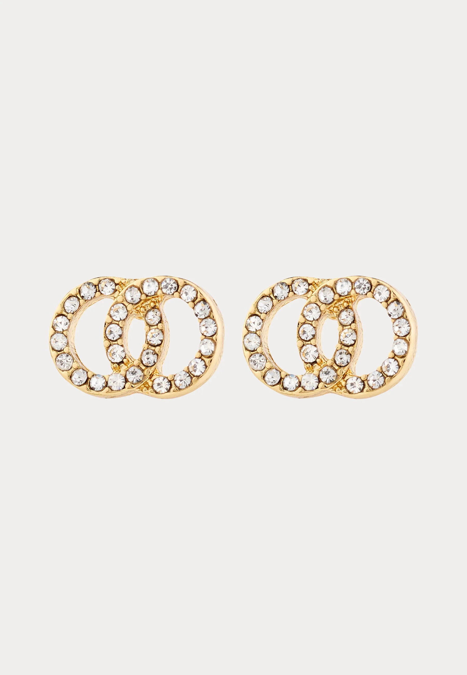 Jolina Recycled Earrings Gold - Image 3